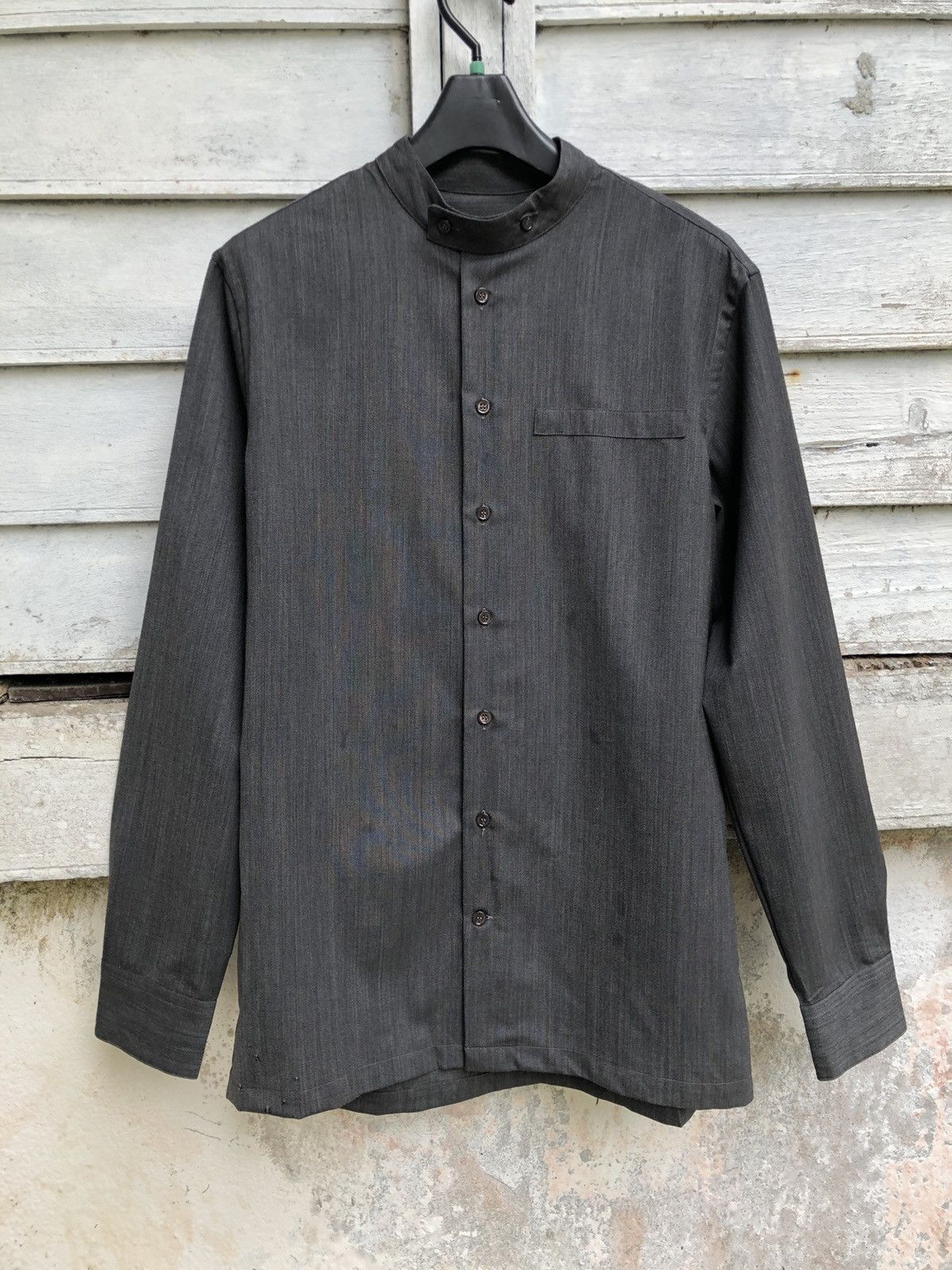 Designer × Marni Vintage Marni Mandarin Collar L/S Button Size US S / EU 44-46 / 1 - 2 Thumbnail