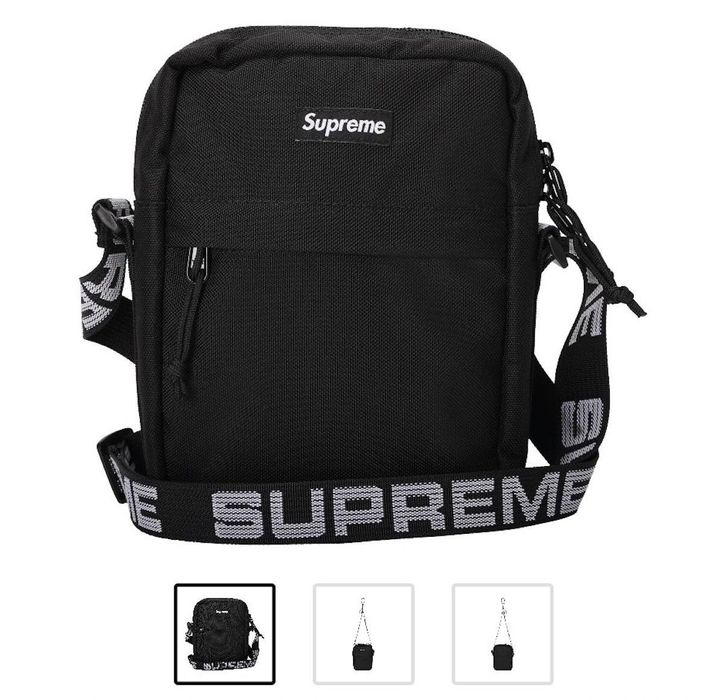 Supreme Supreme Ss18 Shoulder Bag Black New, Grailed