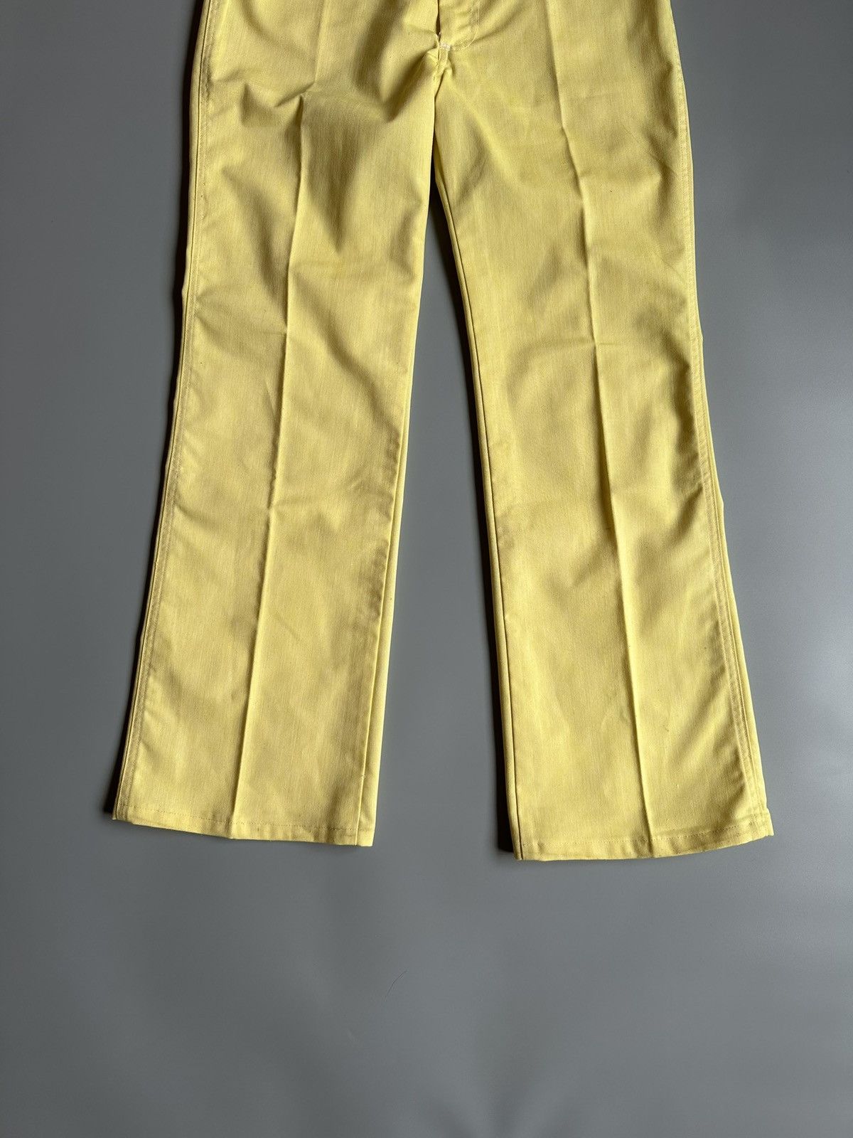 Levi's Vintage Clothing 70s Miss Levi’s Big E Front Seam Slight Flare Pants Size 29 Size 29" - 7 Thumbnail