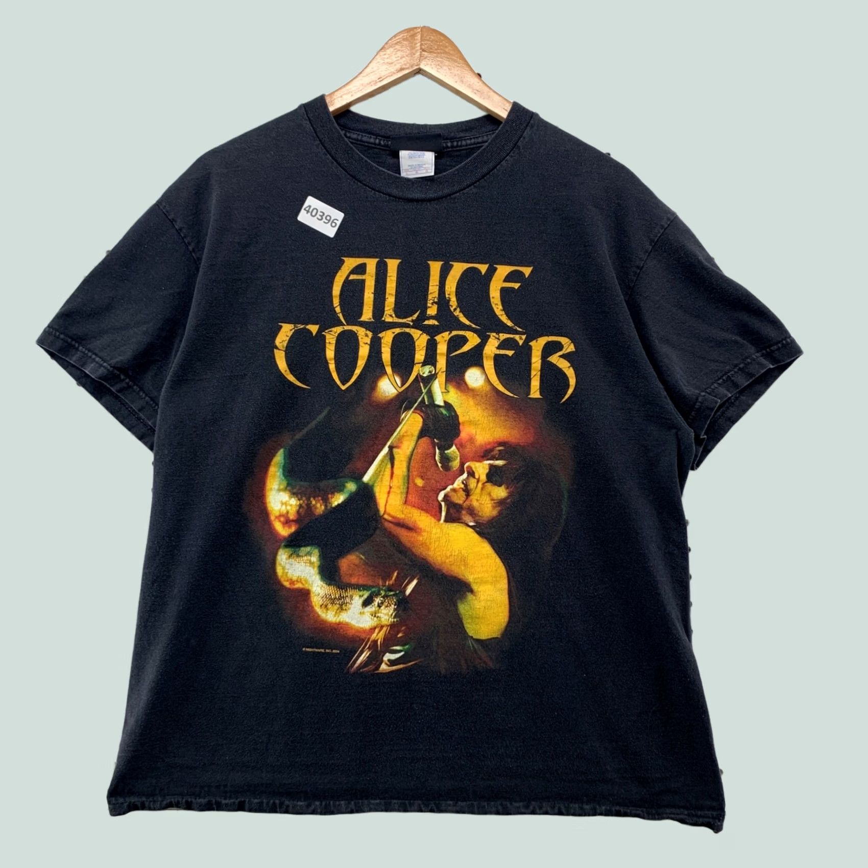 Vintage VINTAGE Alice Cooper Shirt Mens L Black Signature Network 2004 Music Shirt Mens Large Black Signature Network 2004 Music Size US L / EU 52-54 / 3 - 1 Thumbnail
