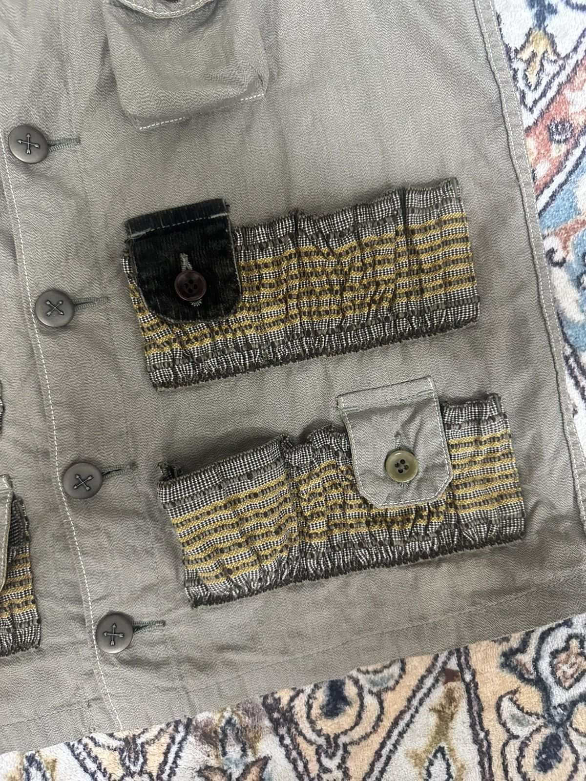 Kapital Kapital Hunting Vest Button Up Raffle Pocket Size US M / EU 48-50 / 2 - 4 Thumbnail
