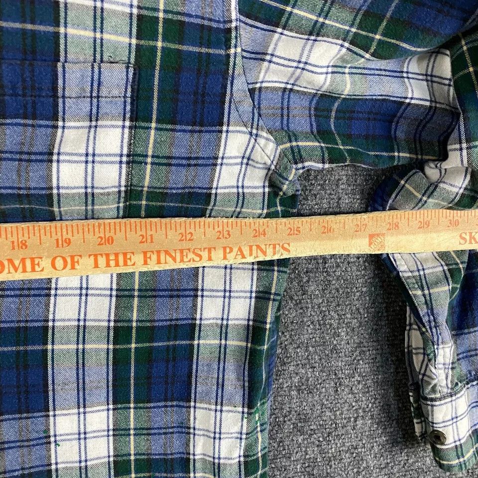 Cabelas Cabela's Flannel Shirt Men's Large Button Down Plaid Size US L / EU 52-54 / 3 - 5 Thumbnail