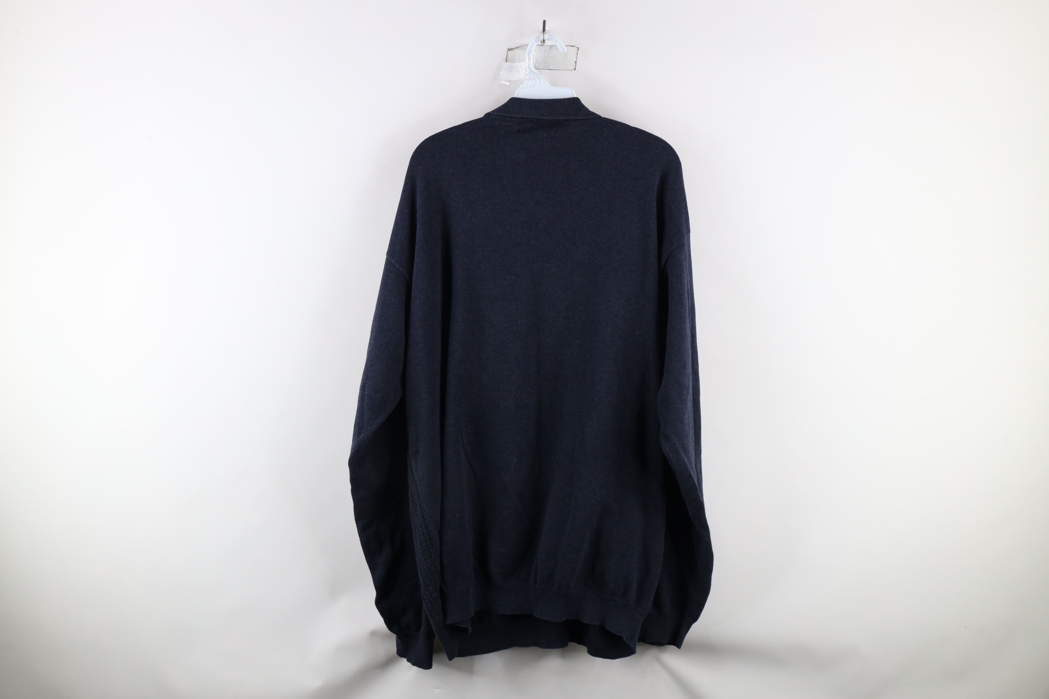 Vintage Vintage 90s Streetwear Checkered Collared Pullover Sweater Size US XL / EU 56 / 4 - 6 Thumbnail
