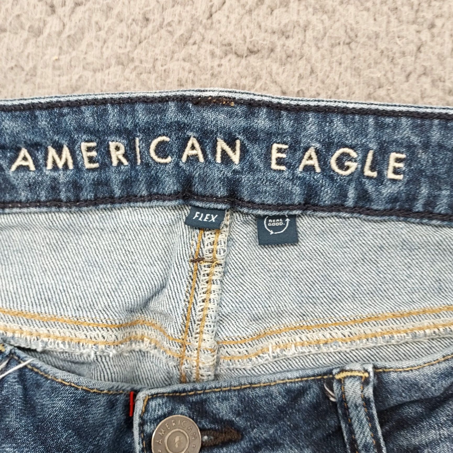 American Eagle Outfitters American Eagle Outfitters Original Flex Jeans Mens 33X30 Actual Sz 34x28 Size US 33 - 4 Thumbnail