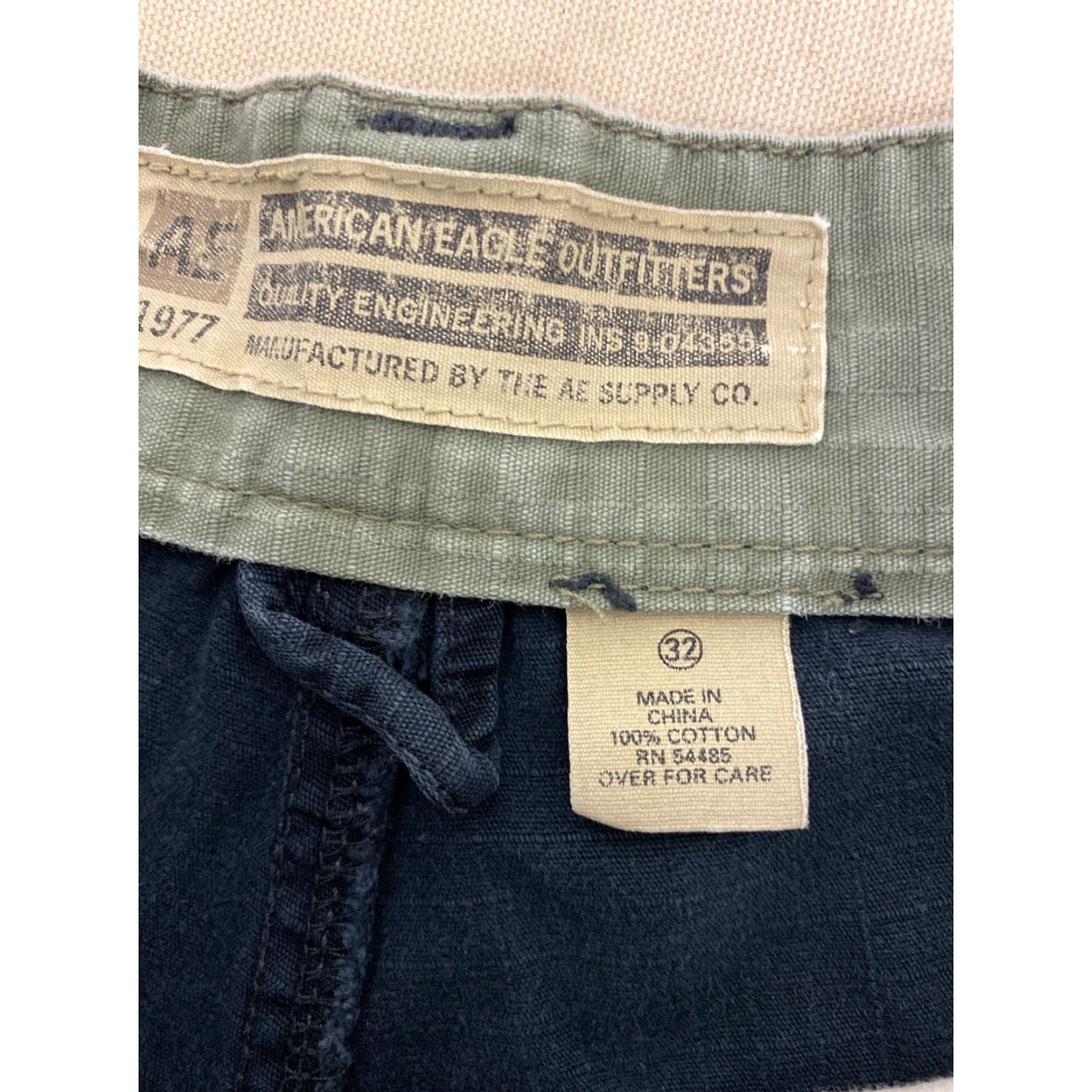 American Eagle Outfitters AMERICAN EAGLE Cargo Shorts Men 32 Faded Black Cotton Regular Size US 32 / EU 48 - 7 Thumbnail