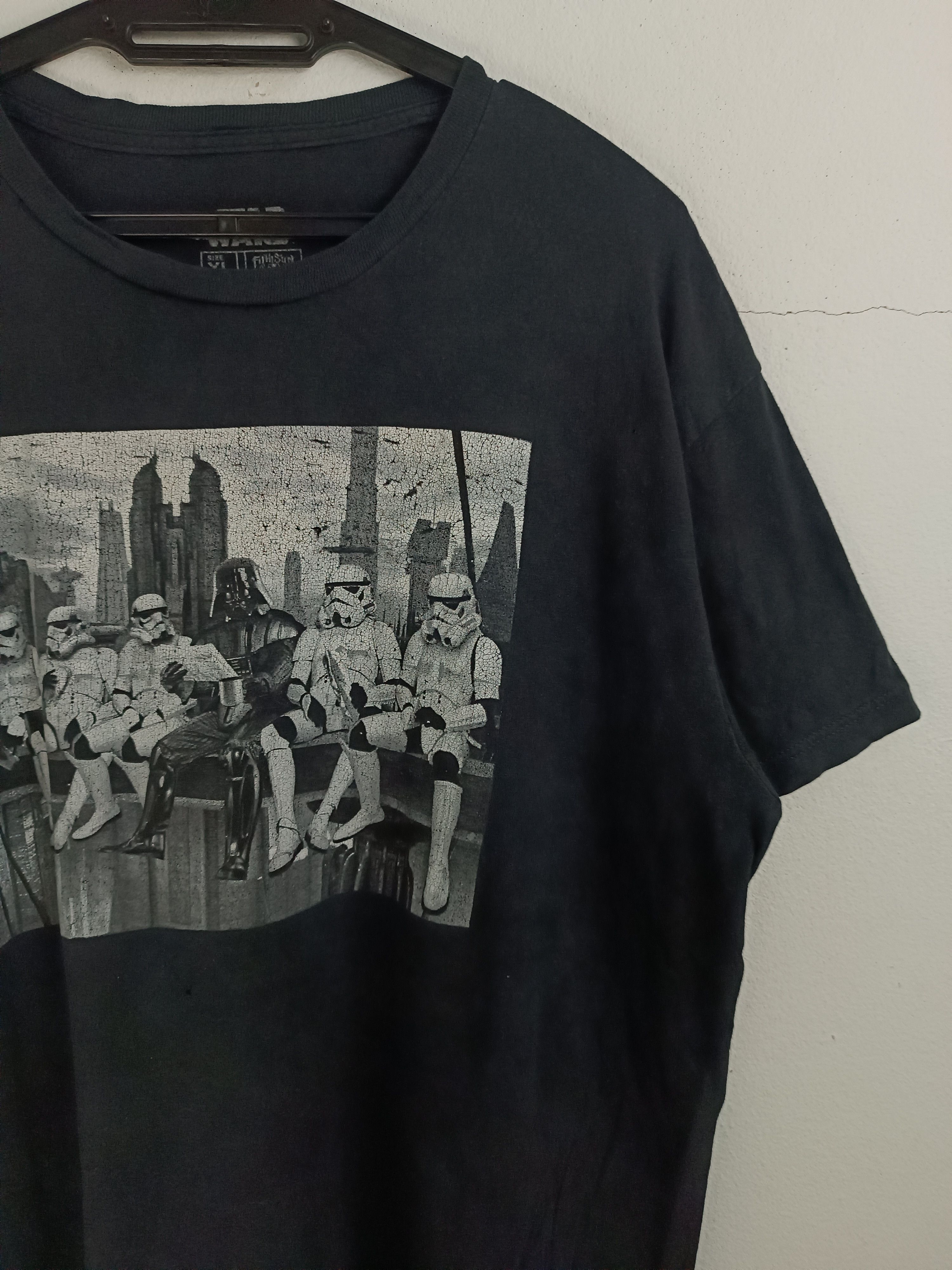Other THRASHED FADED VINTAGE STAR WARS STORMTROOPERS VADER TEE Size US XL / EU 56 / 4 - 5 Thumbnail
