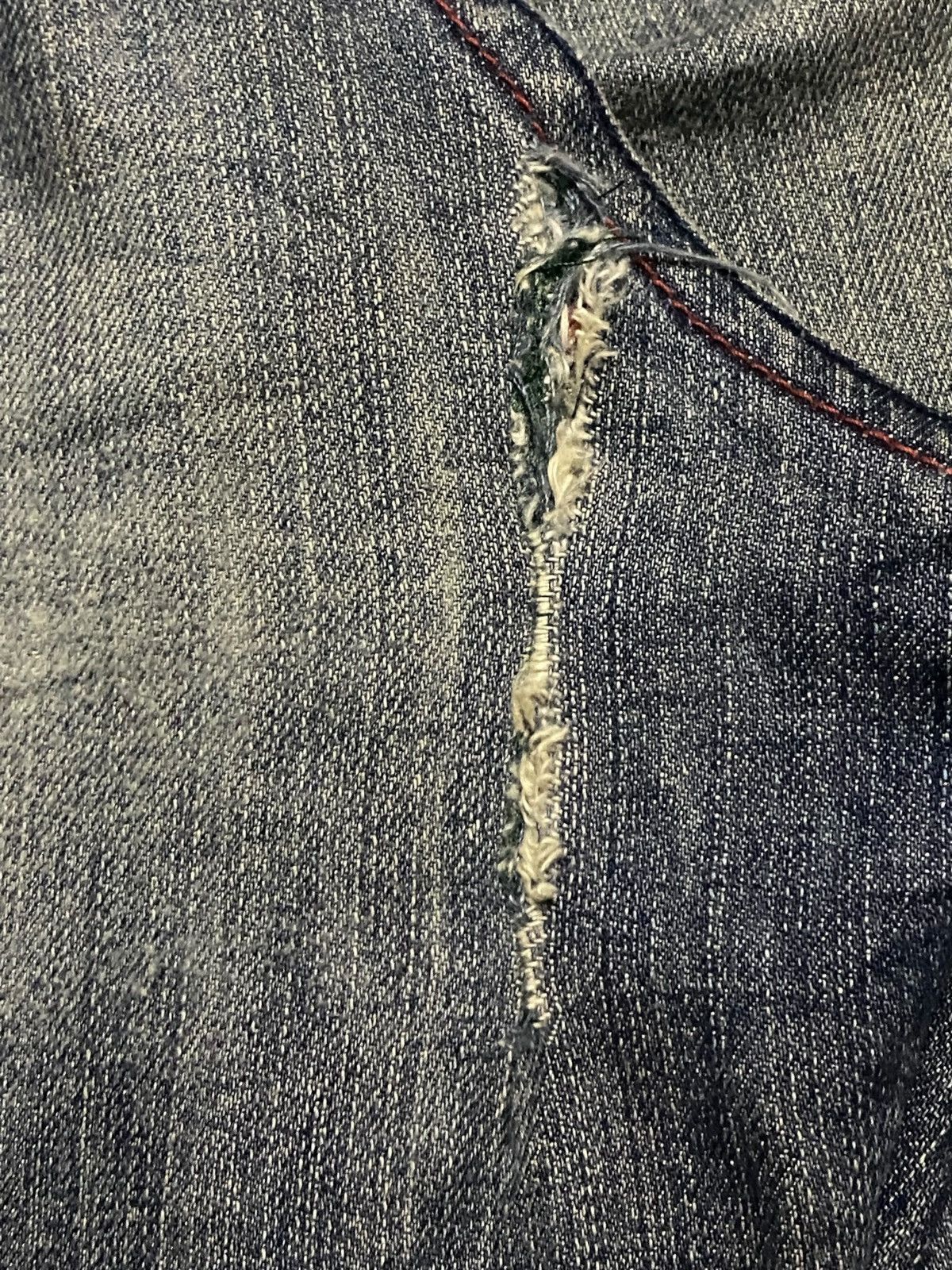 Akademiks Waist 40-41 Akademiks Mud Wash Distressed Embroidery Baggy Size US 40 / EU 56 - 14 Thumbnail
