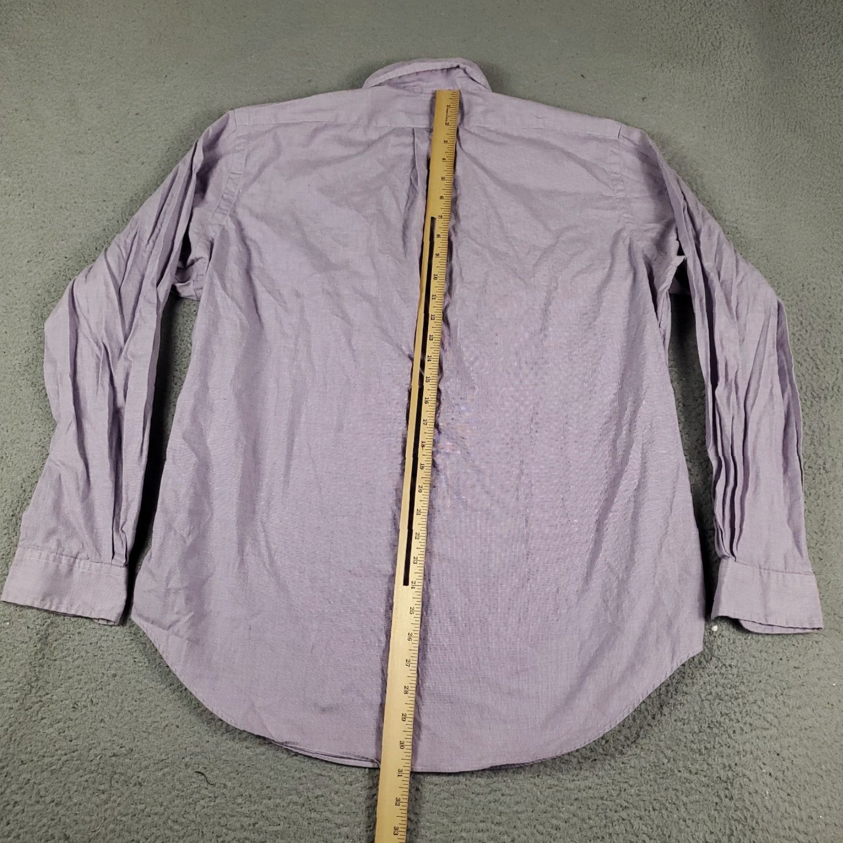 Ralph Lauren Ralph Lauren Shirt Mens Large Purple Button-Up Long Sleeve Cotton Pony Logo Size US L / EU 52-54 / 3 - 4 Thumbnail