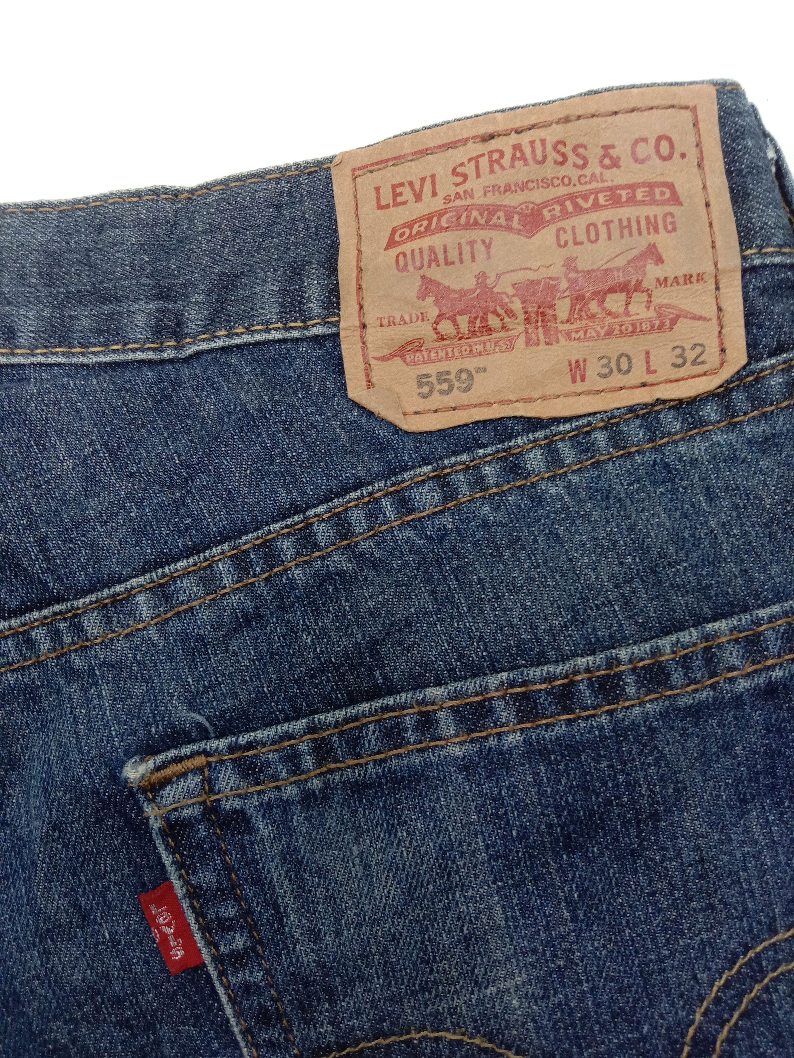 Levi's Vintage Levi's 559 Jeans Relaxed Straight Denim Size US 31 - 13 Thumbnail