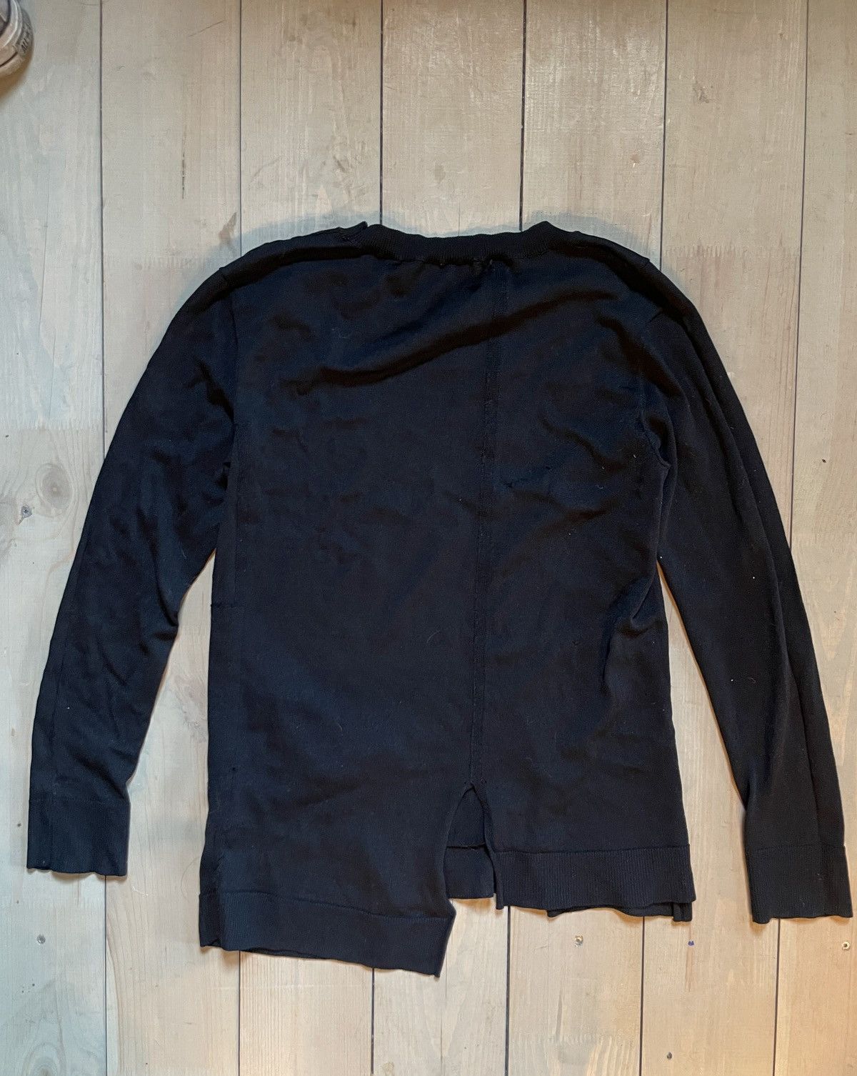 Yohji Yamamoto Yohji Yamamoto Sample distressed asymmetrical knit Size US S / EU 44-46 / 1 - 6 Thumbnail