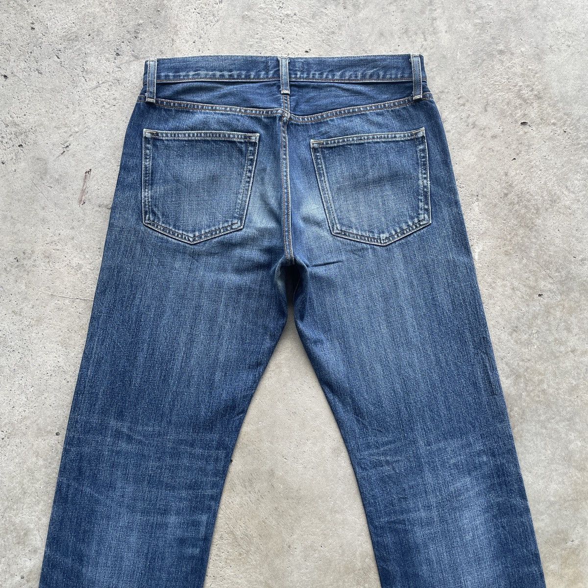 Japanese Brand W32 Vintage Japanese Denim Faded Distressed Jeans Pants Size US 32 / EU 48 - 9 Thumbnail