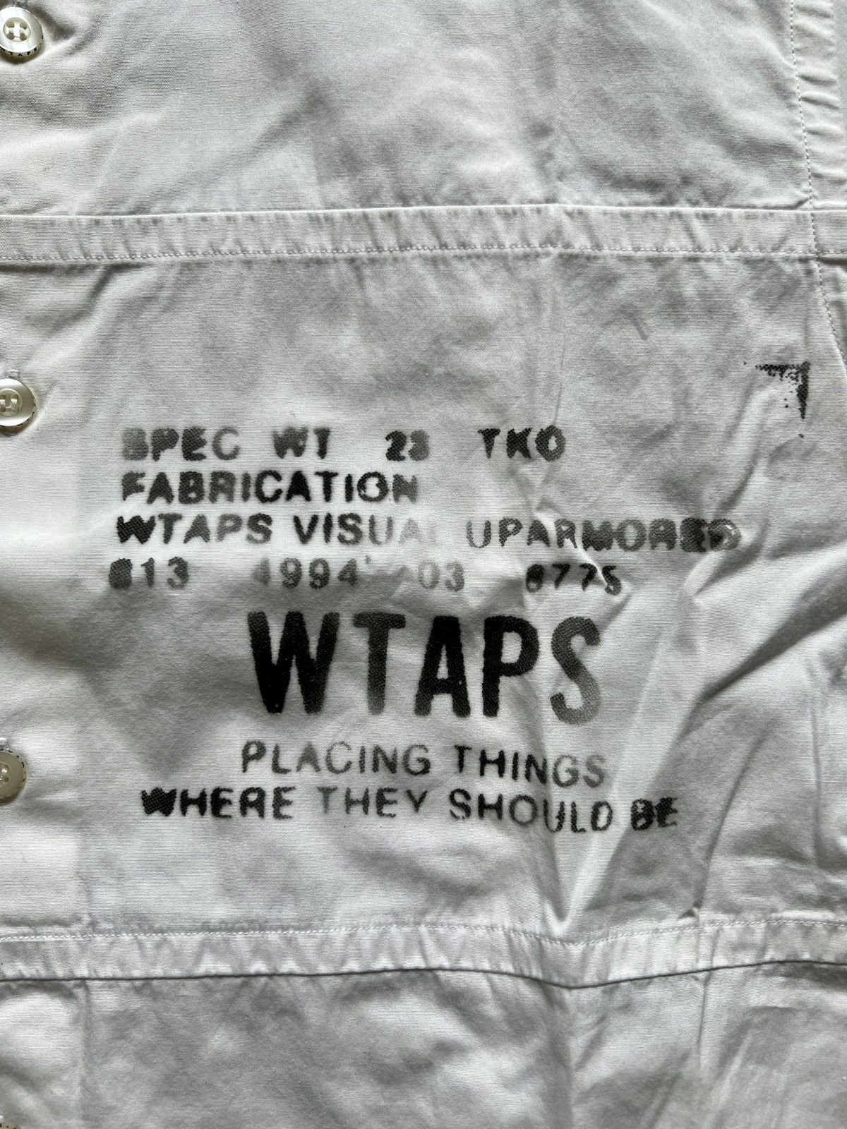 Wtaps Wtaps Furries Shirt 2011ss Size US M / EU 48-50 / 2 - 5 Thumbnail