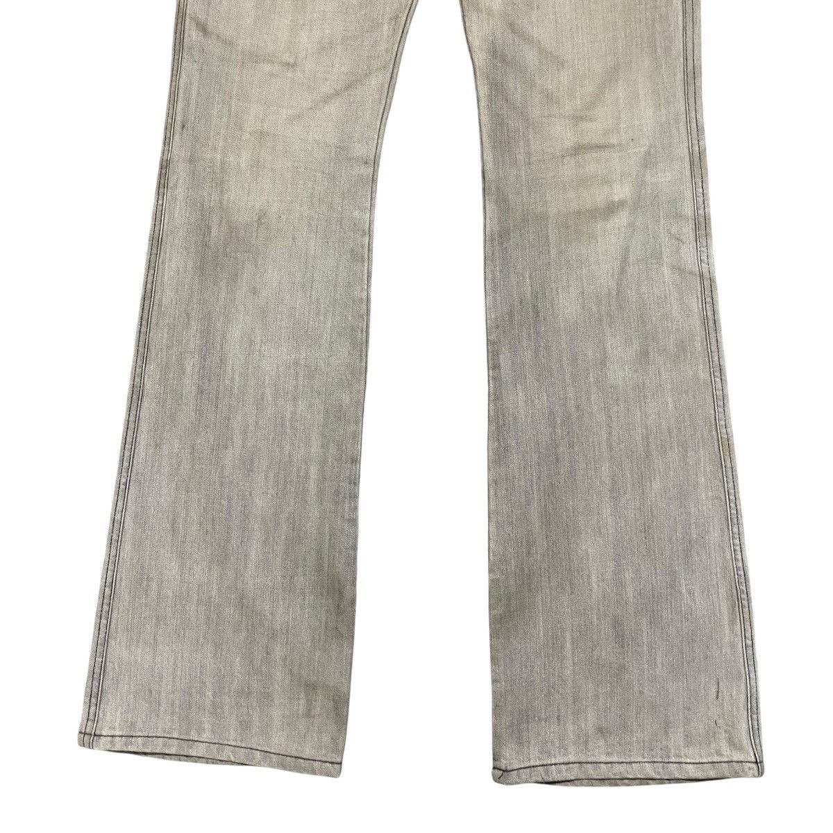 Le Grande Bleu (L.G.B.) Japanese RUPERT EDGE Mudwash Denim Flare Jeans Zipper Pocket Size US 31 - 6 Thumbnail
