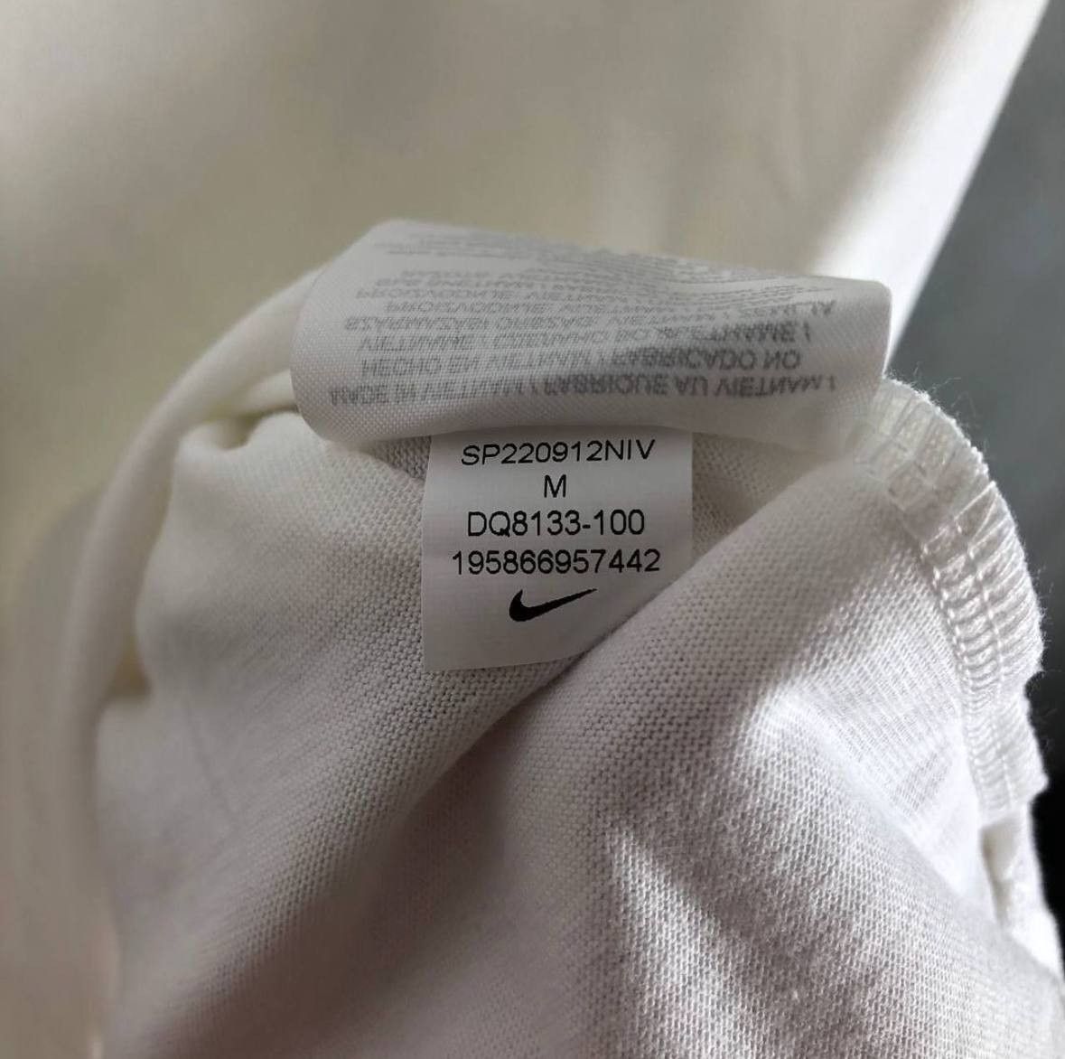 Nike Nike Golf White Big Logo Tee Size US M / EU 48-50 / 2 - 5 Thumbnail