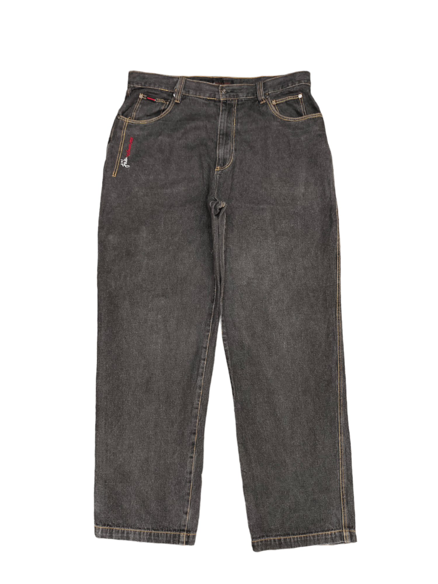 Fubu Baggy Jeans Fubu Carpenter Wide Leg Denim Y2k Jnco Size US 40 / EU 56 - 7 Thumbnail