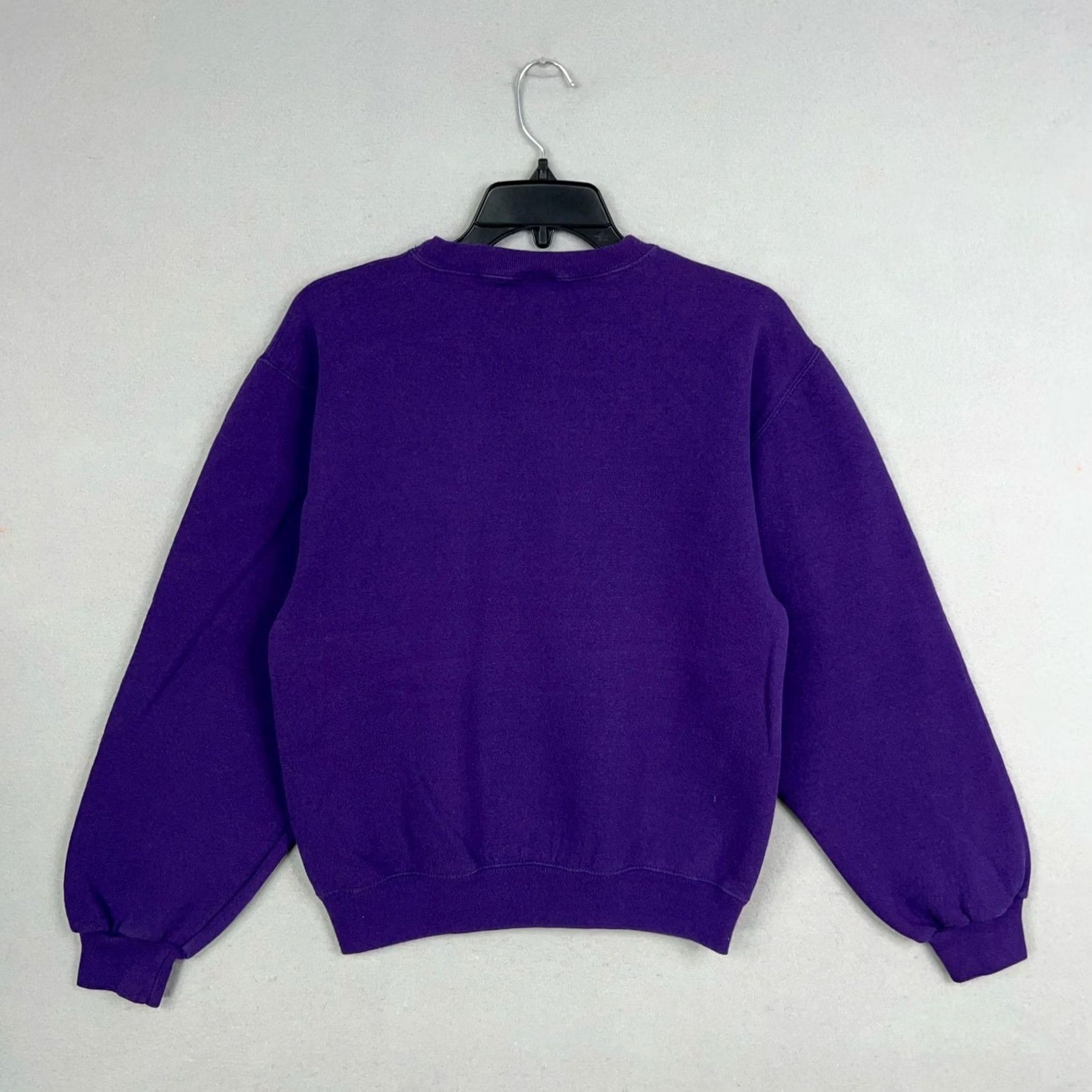 Russell Athletic Vintage Russell Athletic Sweatshirt Adult Small Blank Crewneck Pullover Boxy Purple Cotton Fleece Workout Casual Sport Wear Size S / US 4 / IT 40 - 5 Thumbnail