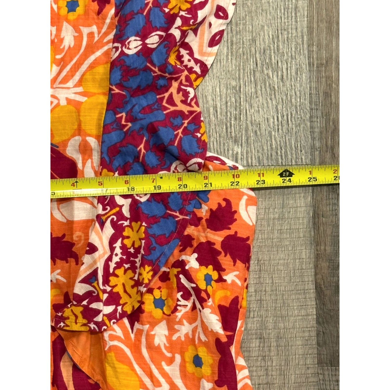 Anthropologie NWT Anthropologie Maeve The Cassandra Maxi Dress Plus Size 2X Maxi Dress Floral Multicolor Flutter Sleeve Bohemian 2XL Womens Shirts? Size XXL / US 16-18 / IT 52-54 - 7 Thumbnail