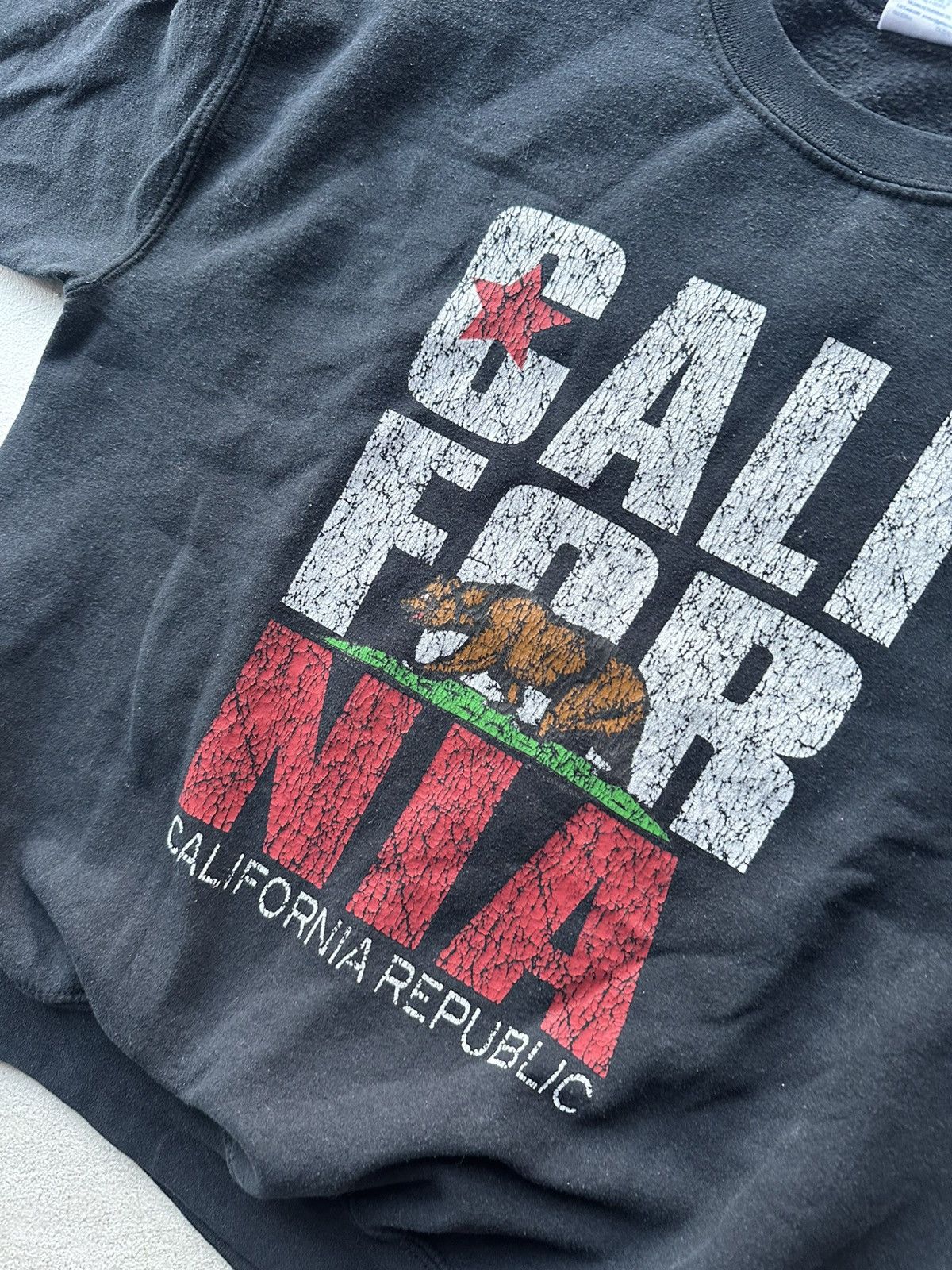 Vintage 🚨Vintage 90s USA California Republic Sweatshirt y2k Size US M / EU 48-50 / 2 - 5 Thumbnail