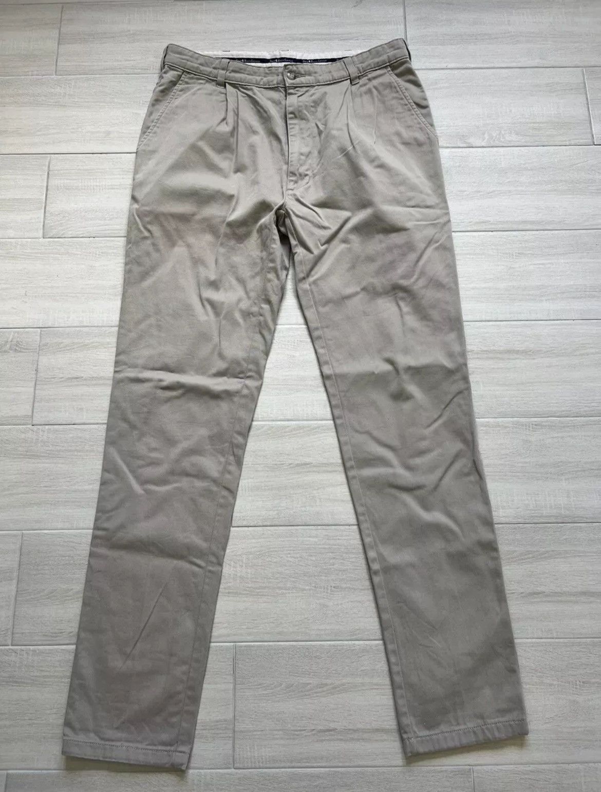Polo Ralph Lauren × Vintage VTG Men's Polo Ralph Lauren Chino Pants Beige Straight Size US 34 / EU 50 - 1 Thumbnail