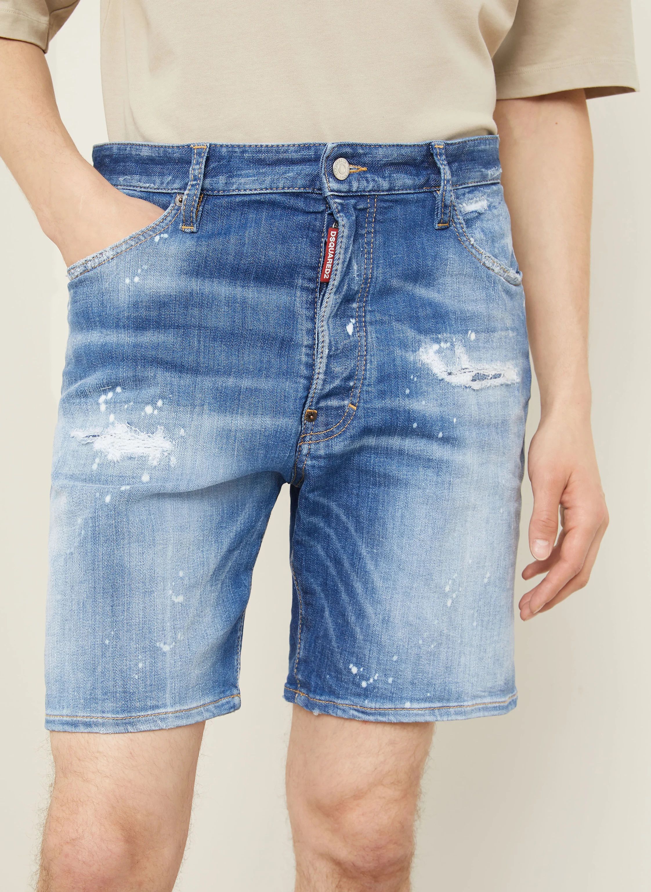 Dsquared2 o1mle0126 Marine Shorts in Blue Size US 30 / EU 46 - 2 Thumbnail