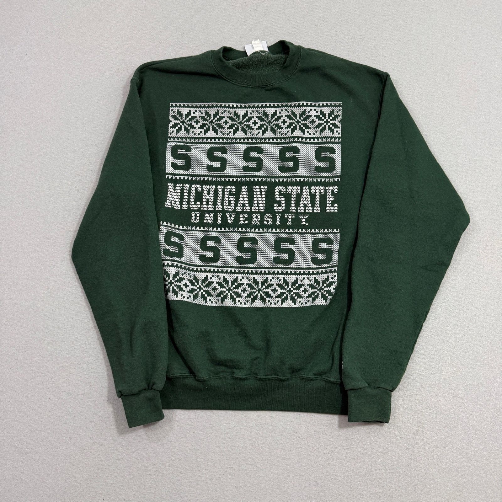 Other Champion Michigan State Spartans Christmas Sweatshirt Large Size US L / EU 52-54 / 3 - 1 Thumbnail
