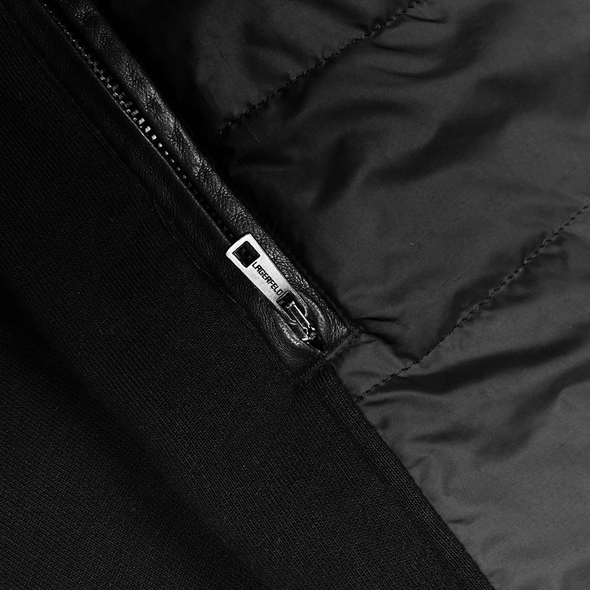 Karl Lagerfeld Karl Lagerfeld Quilted Hybrid Jacket Size US M / EU 48-50 / 2 - 6 Thumbnail