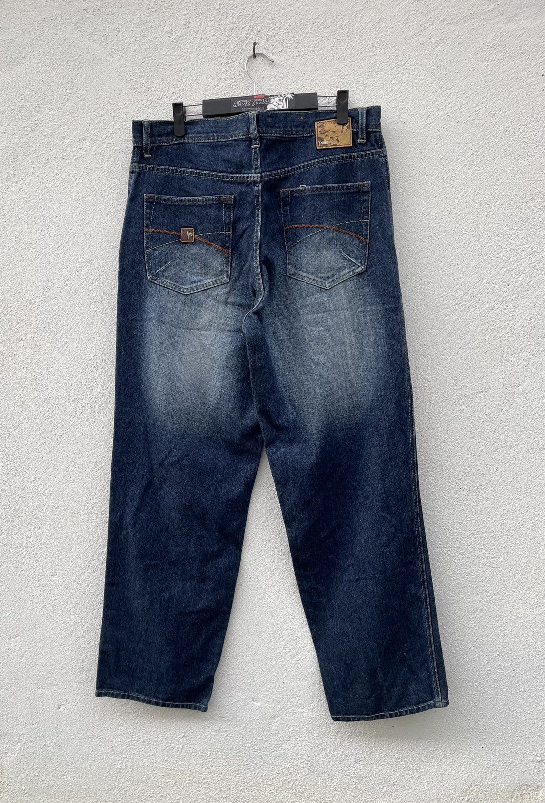 JNCO × Pelle Pelle Vintage Y2K Pelle Pelle Baggy Denim Jeans Size US 35 - 10 Thumbnail