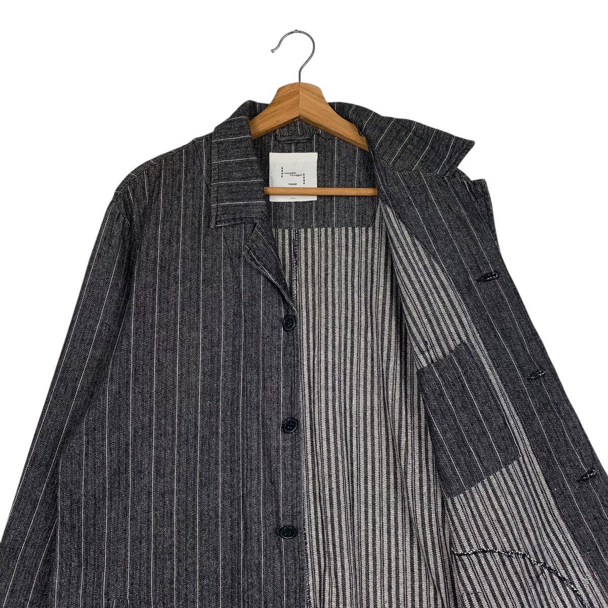 Japanese Brand Japanese Brand Voyage Striped Hickory Casual Jacket Size US L / EU 52-54 / 3 - 10 Thumbnail