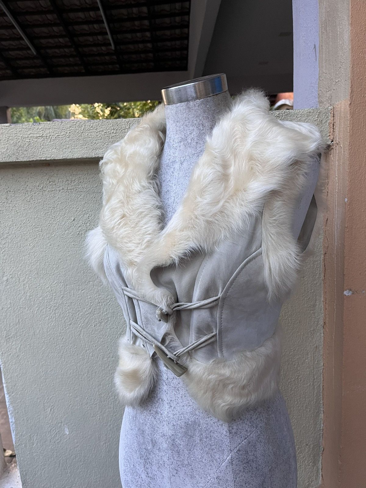 Japanese Brand Sheep skin leather vest Size M / US 6-8 / IT 42-44 - 2 Thumbnail