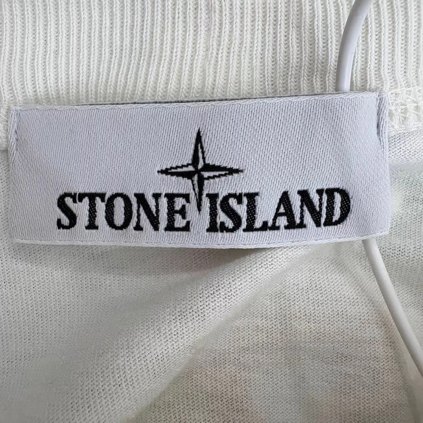 Stone Island White Short-Sleeve Crewneck Shirt. Size US XXL / EU 58 / 5 - 3 Thumbnail