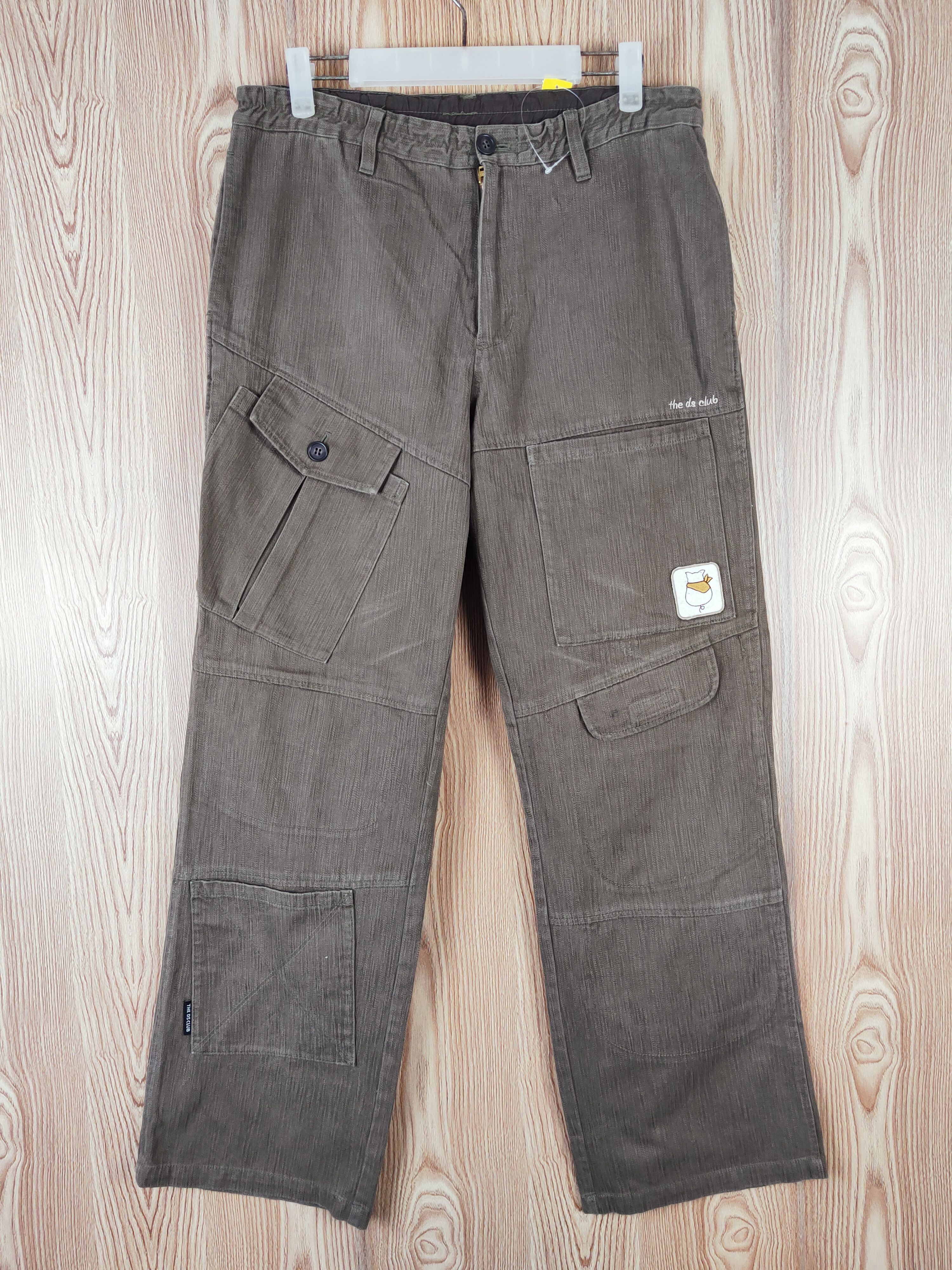 Japanese Brand DS Club Dark Brown Multipocket Tactical Cargo Pants #W330 Size US 32 / EU 48 - 1 Thumbnail