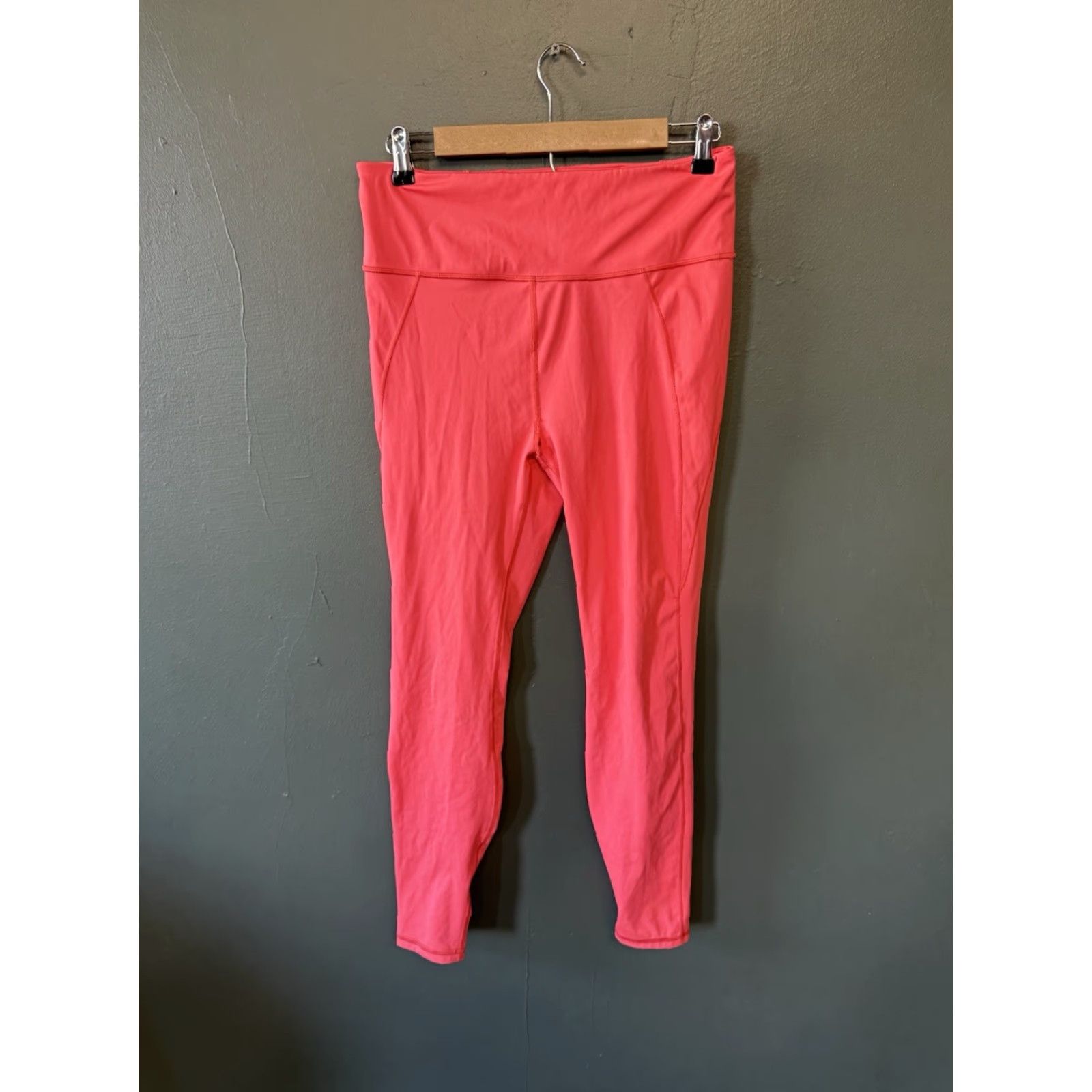 Vintage Savage x Fenty Womens Pink Athletic Cropped Legging Pants XL Size Size 40" / US 18 - 2 Thumbnail