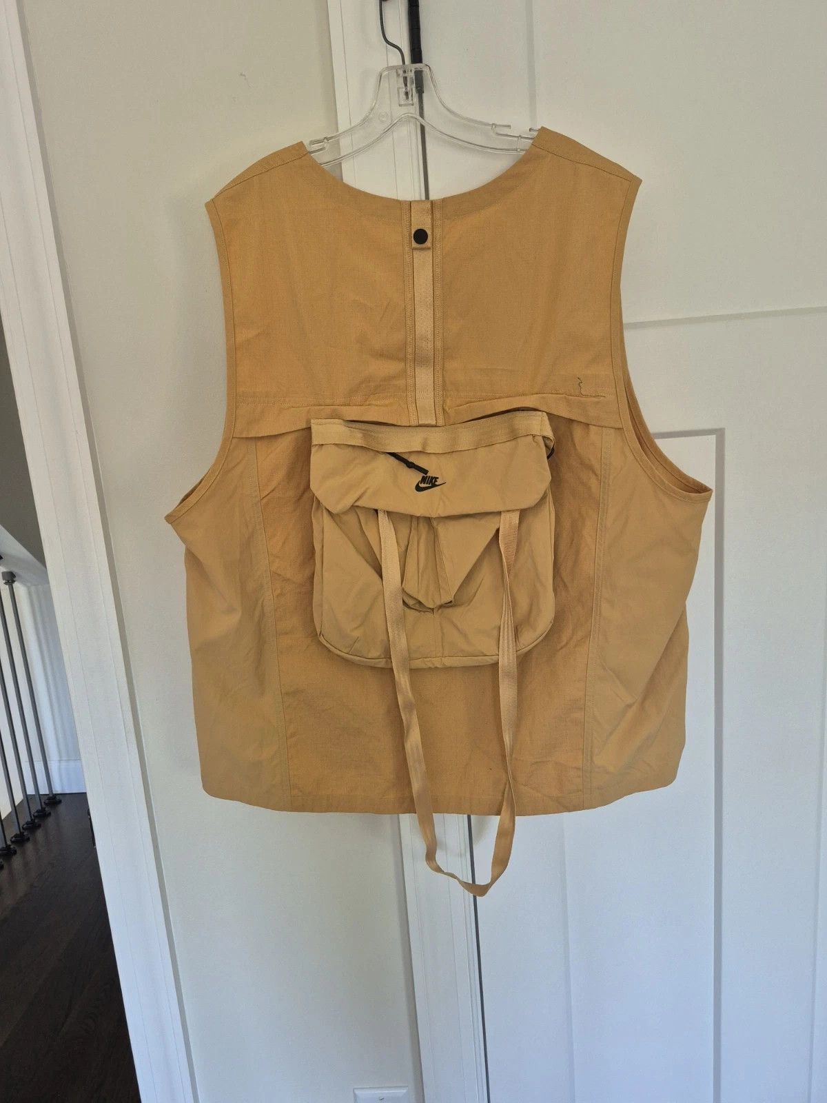 Nike Nike Tech Pack Tan Vest Attatchable Backpack Sportswear NEW Size US XL / EU 56 / 4 - 7 Thumbnail