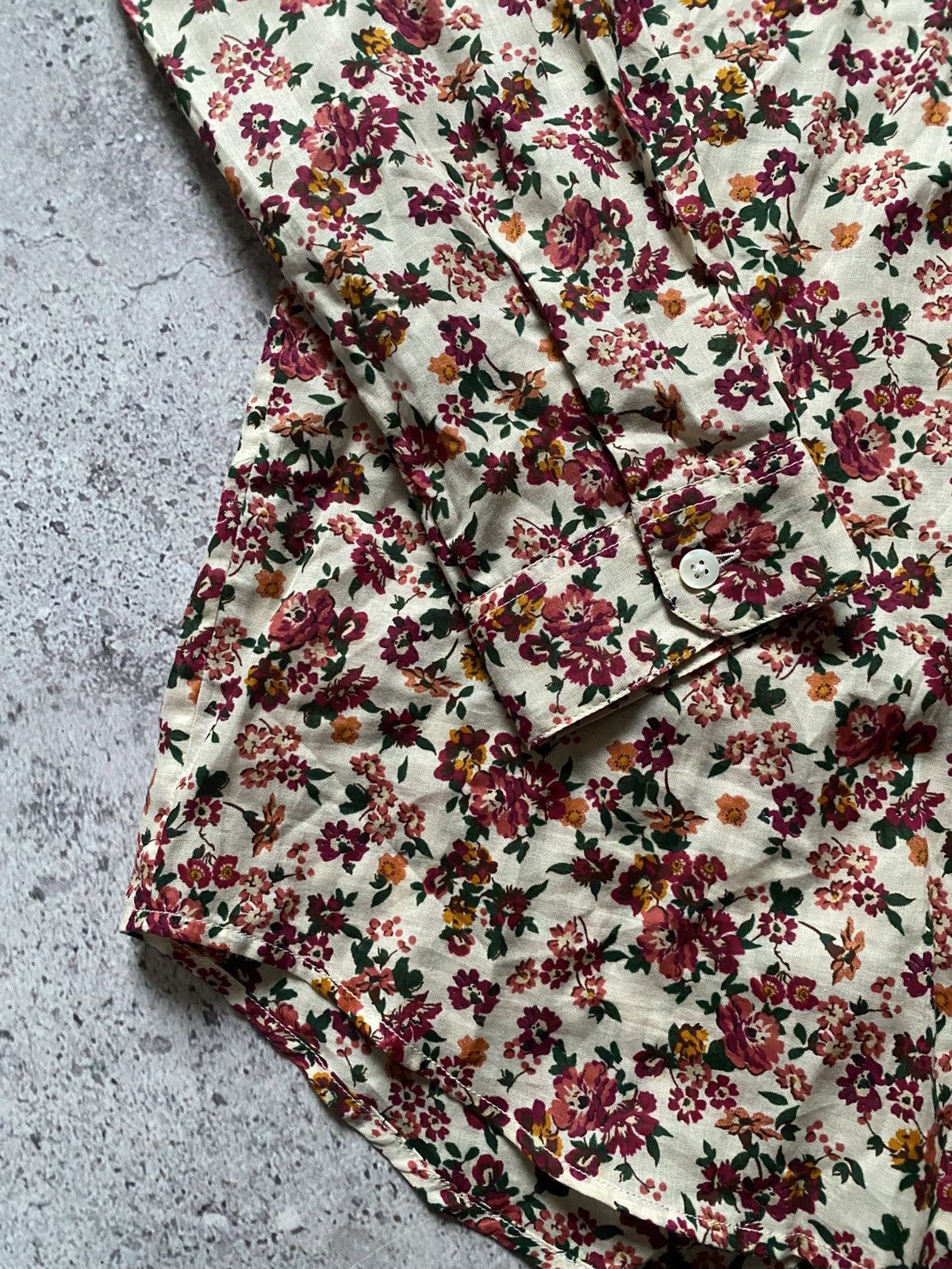 Sezane Sezane Blouse Pierro Shirt Floral Print Long Sleeve Women's Size XS / US 0-2 / IT 36-38 - 8 Thumbnail