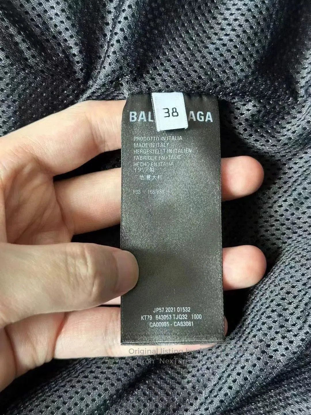 Balenciaga Balenciaga Double Hook Fleece Jacket. Size US S / EU 44-46 / 1 - 3 Thumbnail