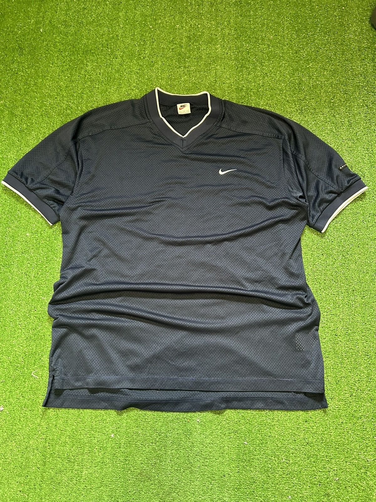 Nike × Vintage Vintage Nike Soccer Jersey Size US XL / EU 56 / 4 - 1 Thumbnail