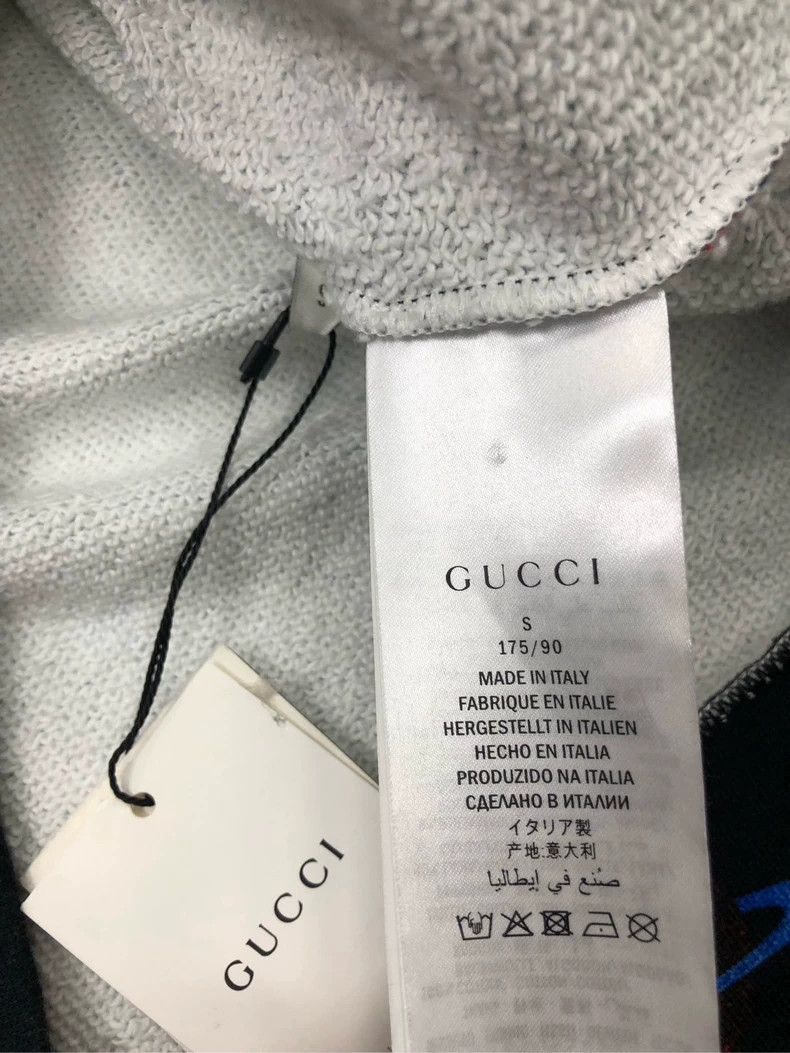 Gucci Gucci Red snake pattern round-neck sweatshirt 2502-Nextarro Size US S / EU 44-46 / 1 - 4 Thumbnail