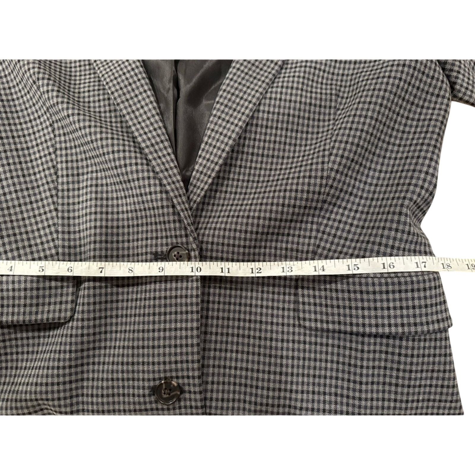 Rails STATON SINGLE BREASTED PLAID BLAZER IN ASH MINI PLAID S Size S / US 4 / IT 40 - 9 Thumbnail