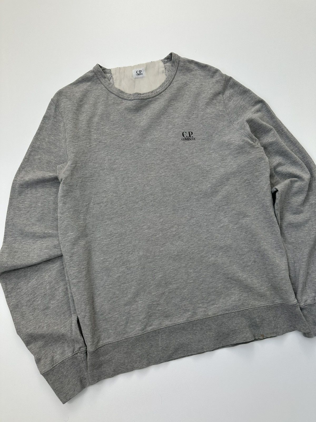 C.P. Company C.P Comapny Sweatshirt Logo Men's Gray Size US L / EU 52-54 / 3 - 5 Thumbnail