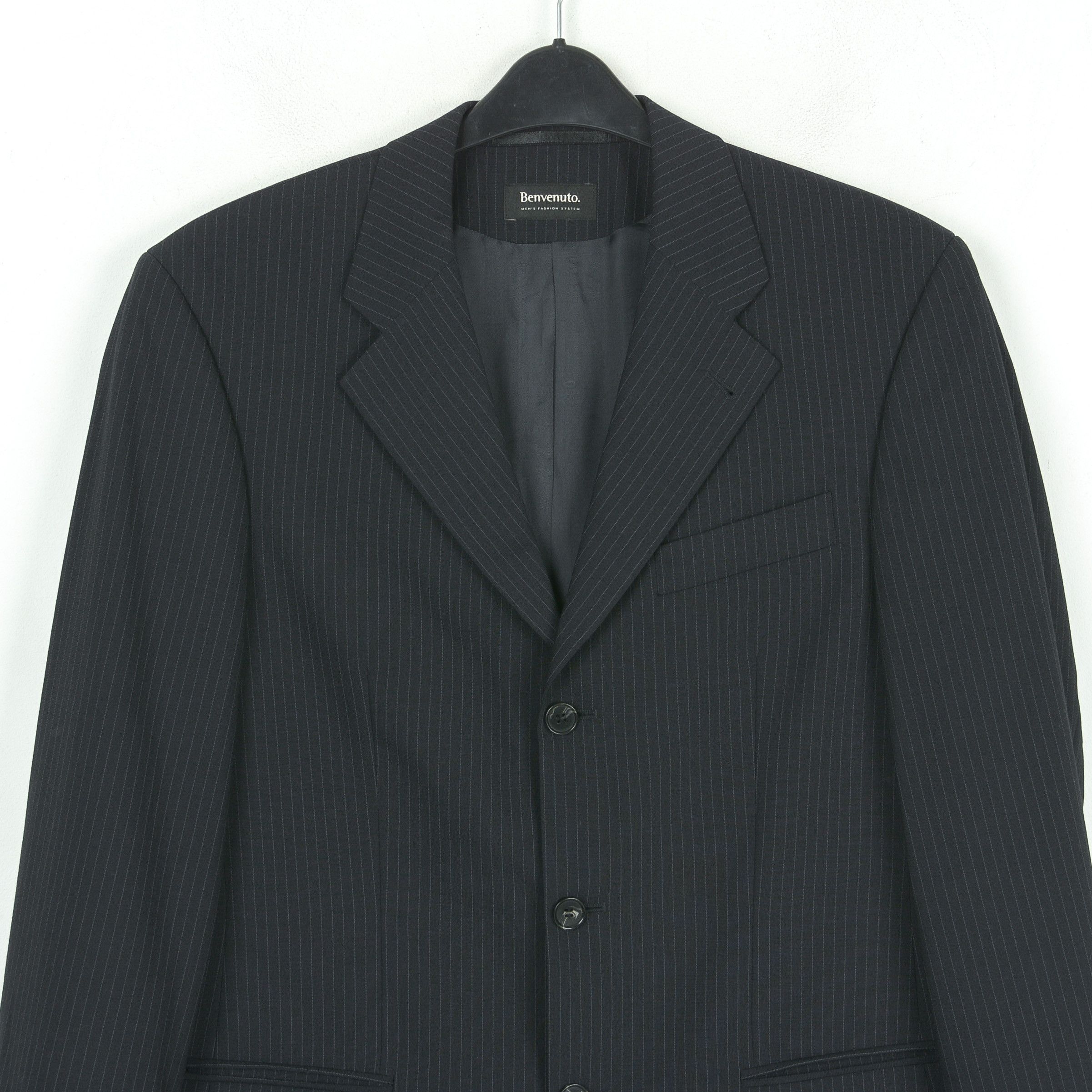 BENVENUTO. Men UK 36L US Grey Blazer Suit Jacket Pants 2 Piece Suit XS Size 36R - 4 Thumbnail