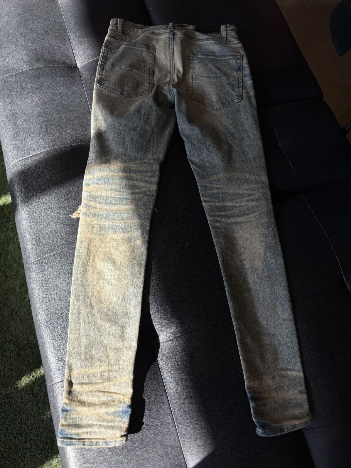 Amiri Amiri Blue Jeans Blue Bandanna Patch Size 30 Flawless 🧼 Size US 30 / EU 46 - 16 Thumbnail