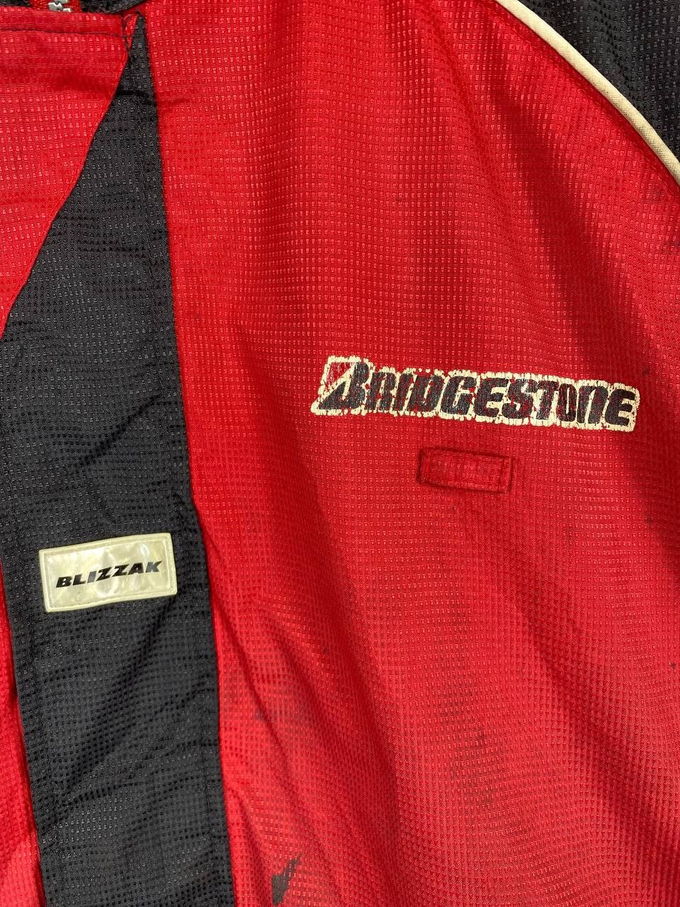 Japanese Brand blizzak bridgestone jacket oil stain Size US XL / EU 56 / 4 - 5 Thumbnail