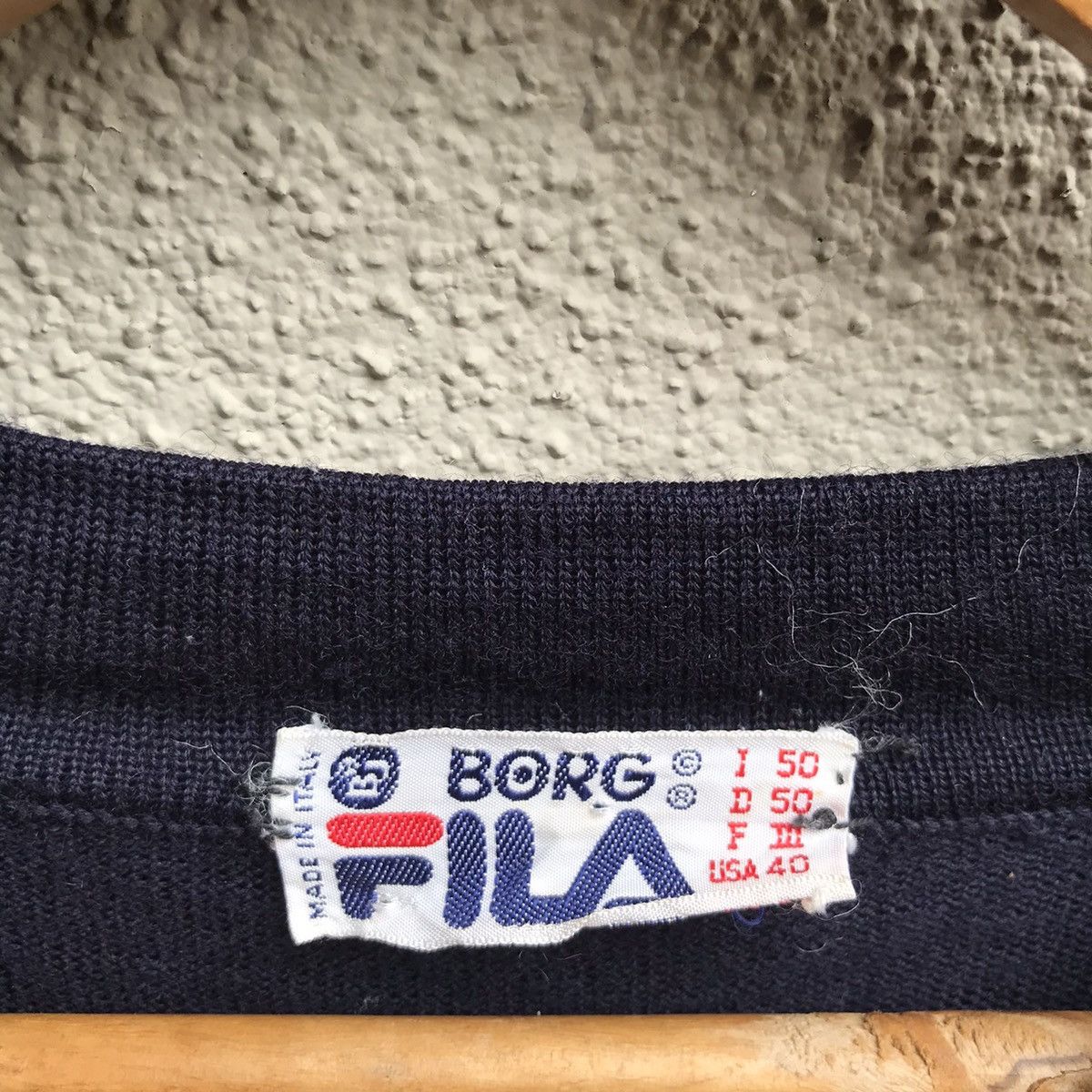 Fila Vintage FILA BJ italy bjorn borg jumper knitwear Size US M / EU 48-50 / 2 - 5 Thumbnail