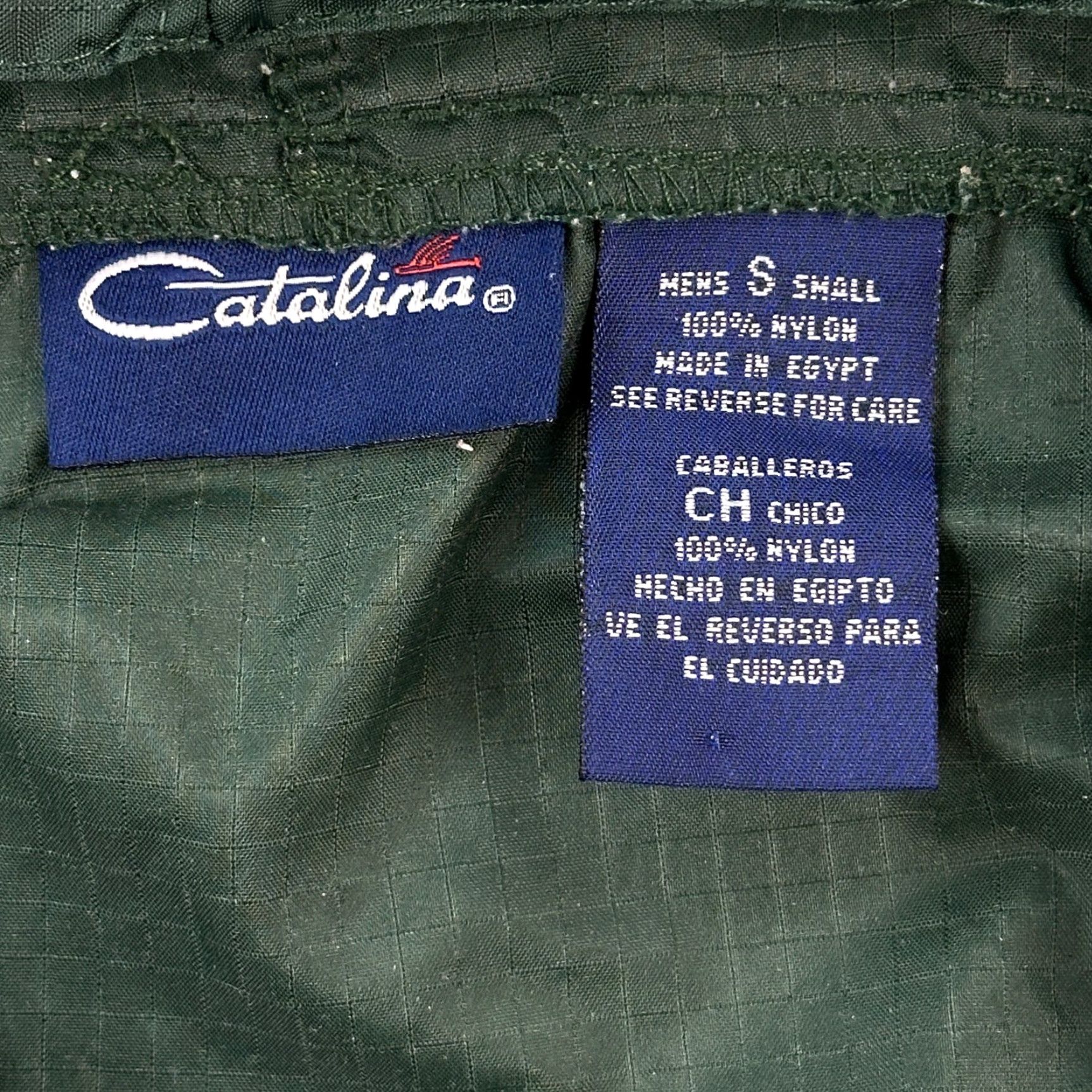 Catalina Vintage Catalina Anorak Jacket Mens Small Green Hooded Windbreaker Pullover 90s Size US S / EU 44-46 / 1 - 5 Thumbnail