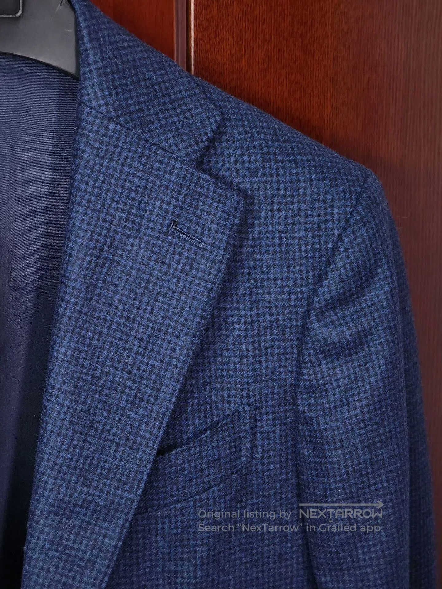 Japanese Brand Elegant Italian Wool Blazer Jacket. Size US S / EU 44-46 / 1 - 2 Thumbnail