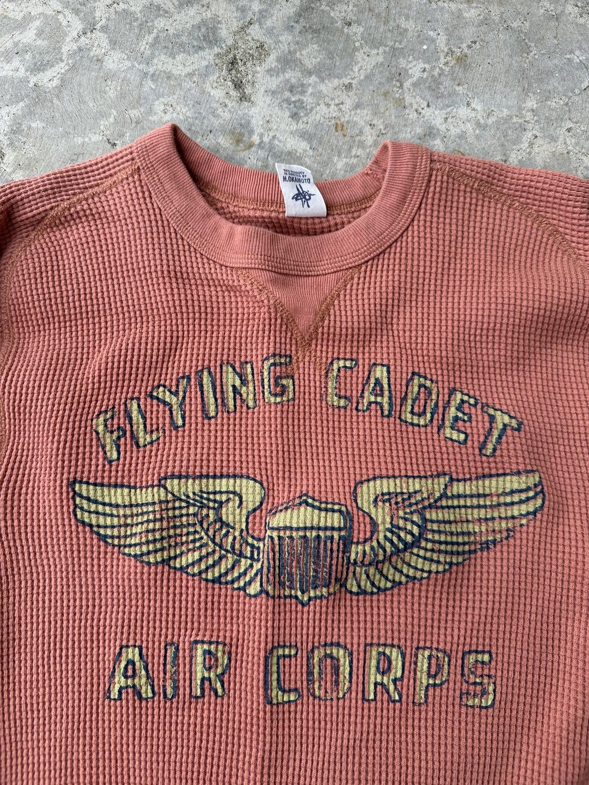 TOYS McCOY Toys McCoy USAF Flying Cadet Air Corps Thermal tee Size US M / EU 48-50 / 2 - 3 Thumbnail