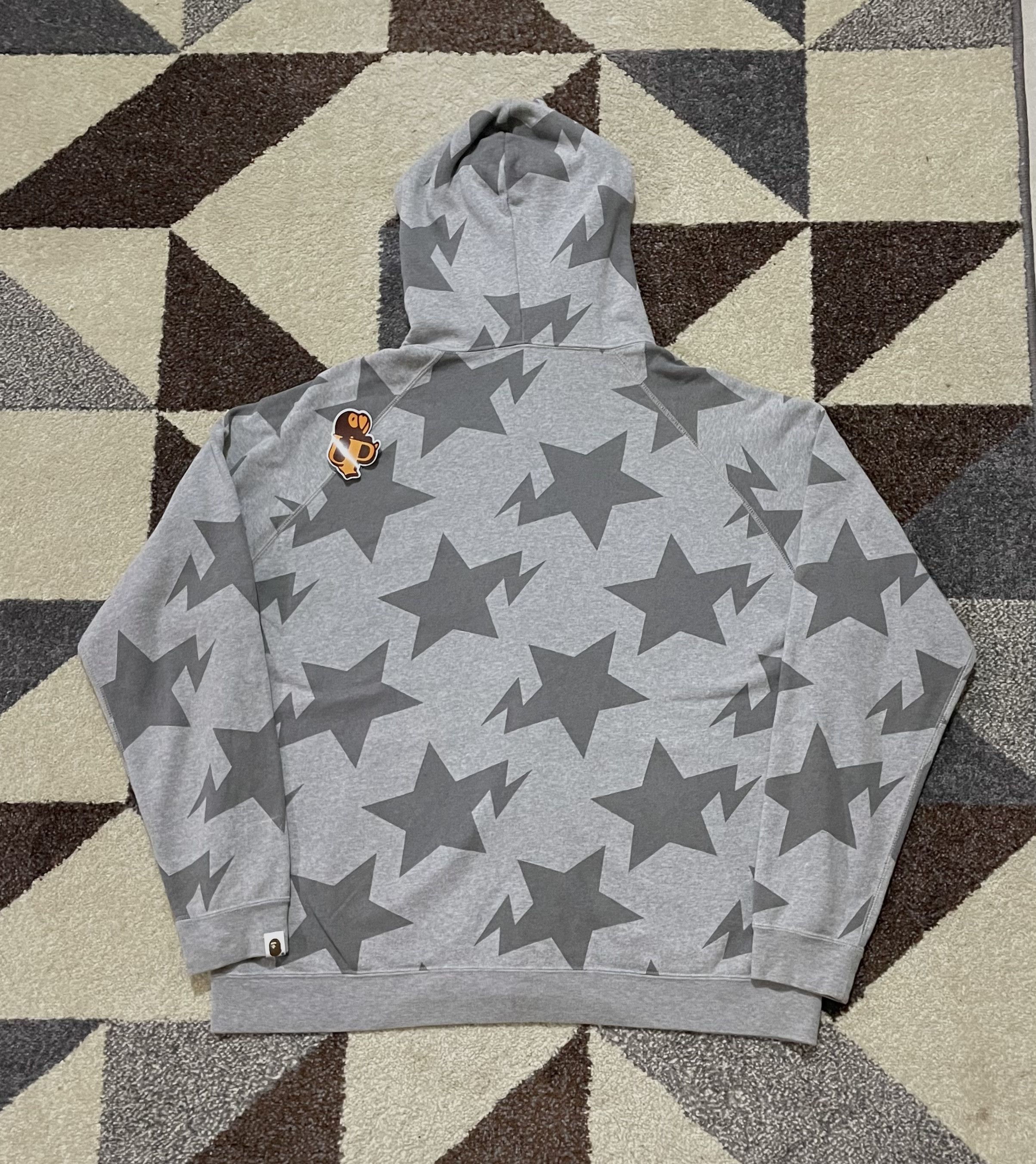Bape 08 Bape Nigo Bapesta Fullzip Hoodie Size US L / EU 52-54 / 3 - 6 Thumbnail