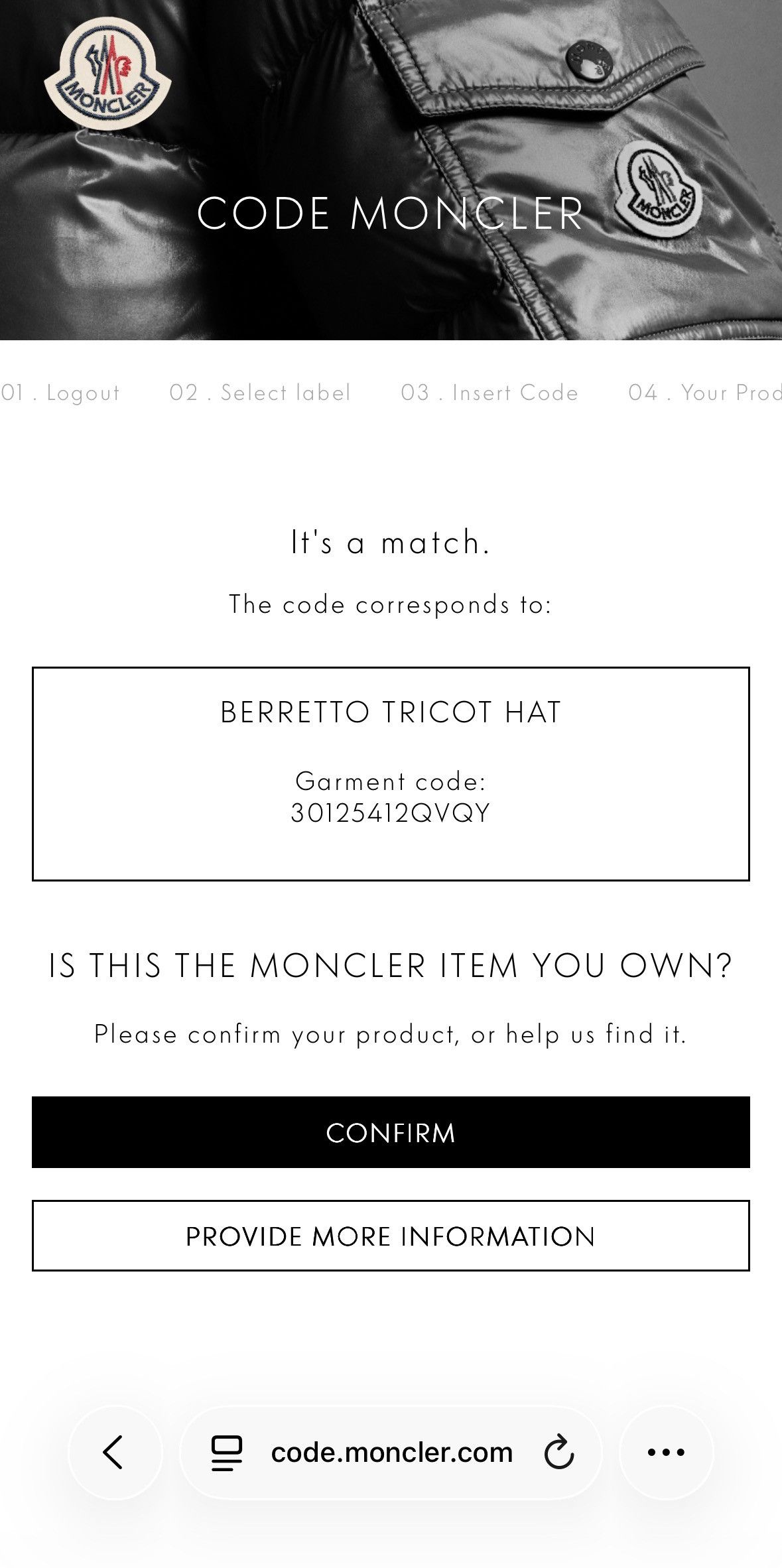 Moncler Moncler BALACLAVA virgin wool Size ONE SIZE - 15 Thumbnail