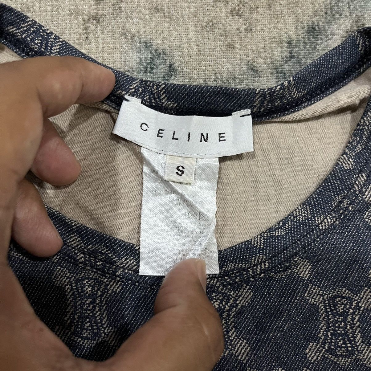 Celine × Vintage Vintage Celine Macadam tee Size S / US 4 / IT 40 - 4 Thumbnail