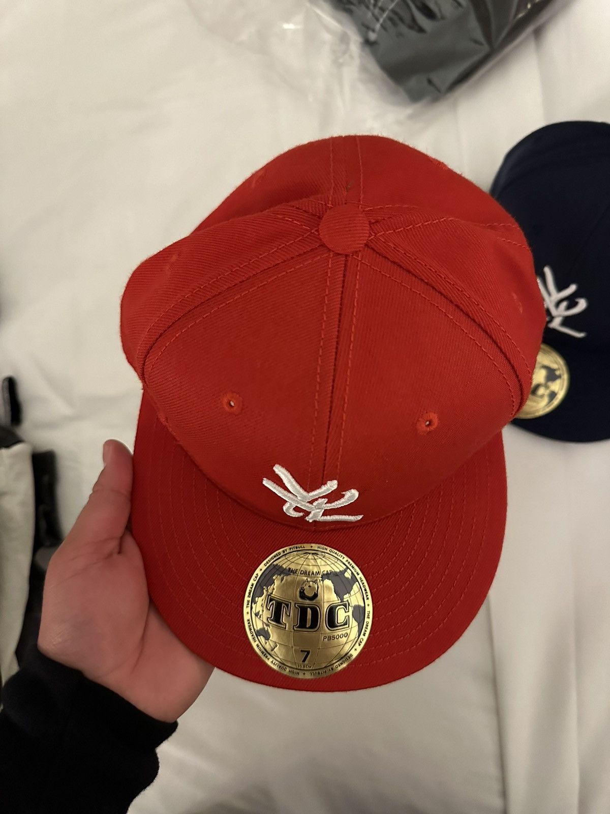 Playboi Carti Opium YVL fitted hat RED size 7 | Grailed